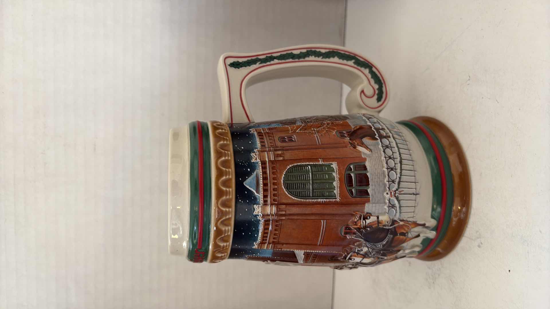 Photo 1 of 1997 BUDWEISER HOLIDAY “HOME FOR THE HOLIDAYS” STEIN