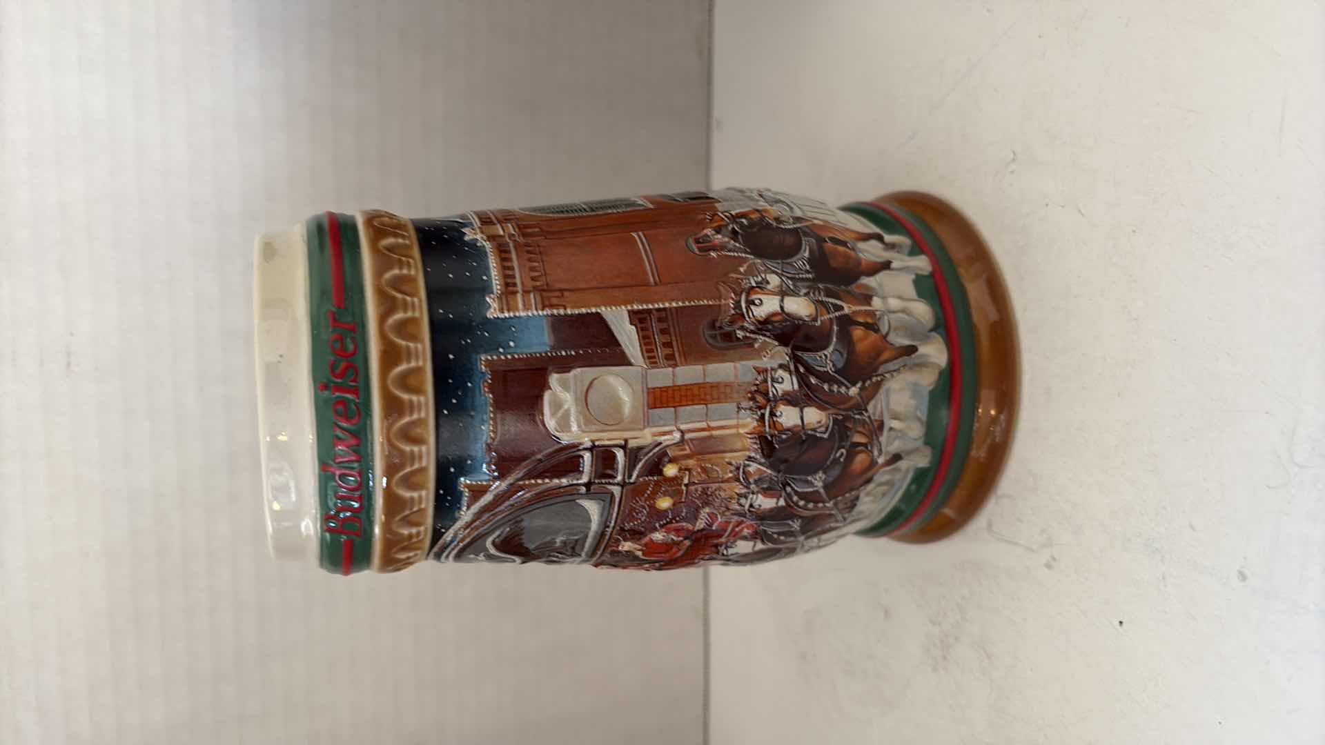 Photo 1 of 1997 BUDWEISER HOLIDAY “HOME FOR THE HOLIDAYS” STEIN