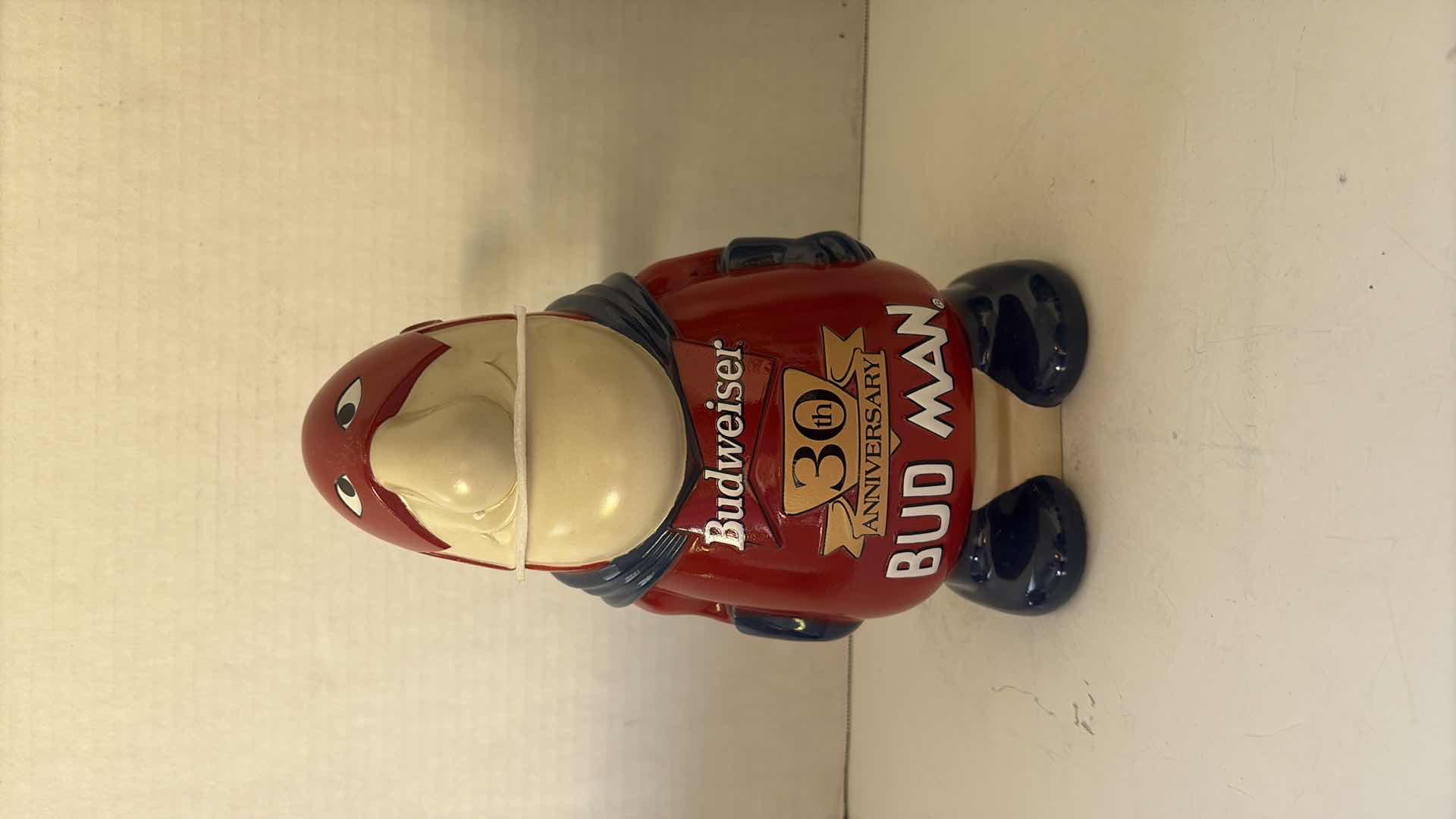 Photo 1 of BUDWEISER 30TH ANNIVERSARY “BUD MAN” STEIN