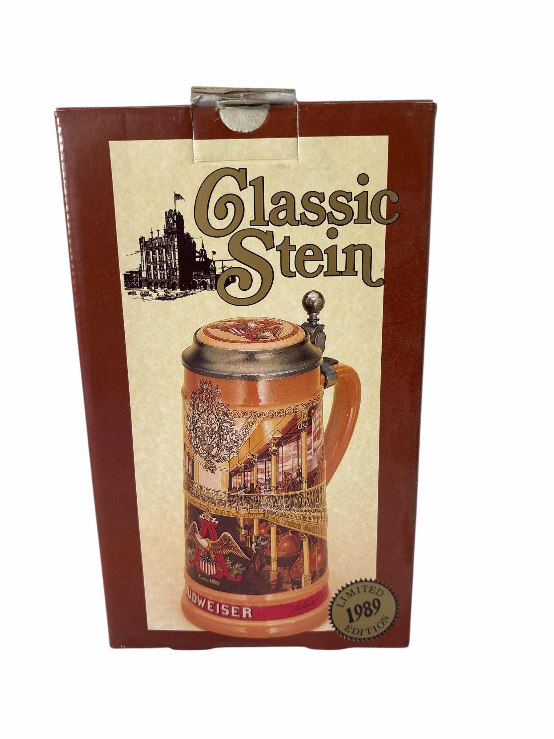 Photo 1 of BUDWEISER 1989 STEIN