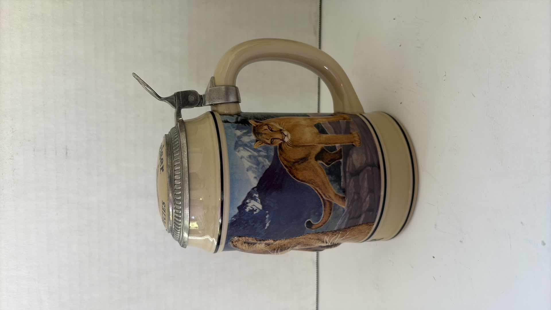 Photo 1 of BUDWEISER ENDANGERED SPECIES SERIES “COUGAR” STEIN