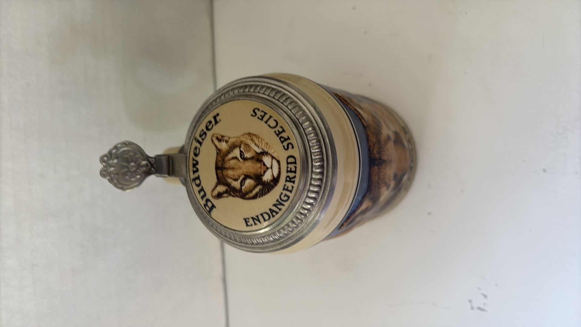 Photo 1 of BUDWEISER ENDANGERED SPECIES SERIES “COUGAR” STEIN