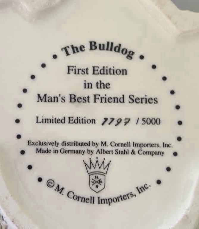 Photo 1 of M. CORNELL MANS BEST FRIEND SERIES “ THE BULLDOG” STEIN