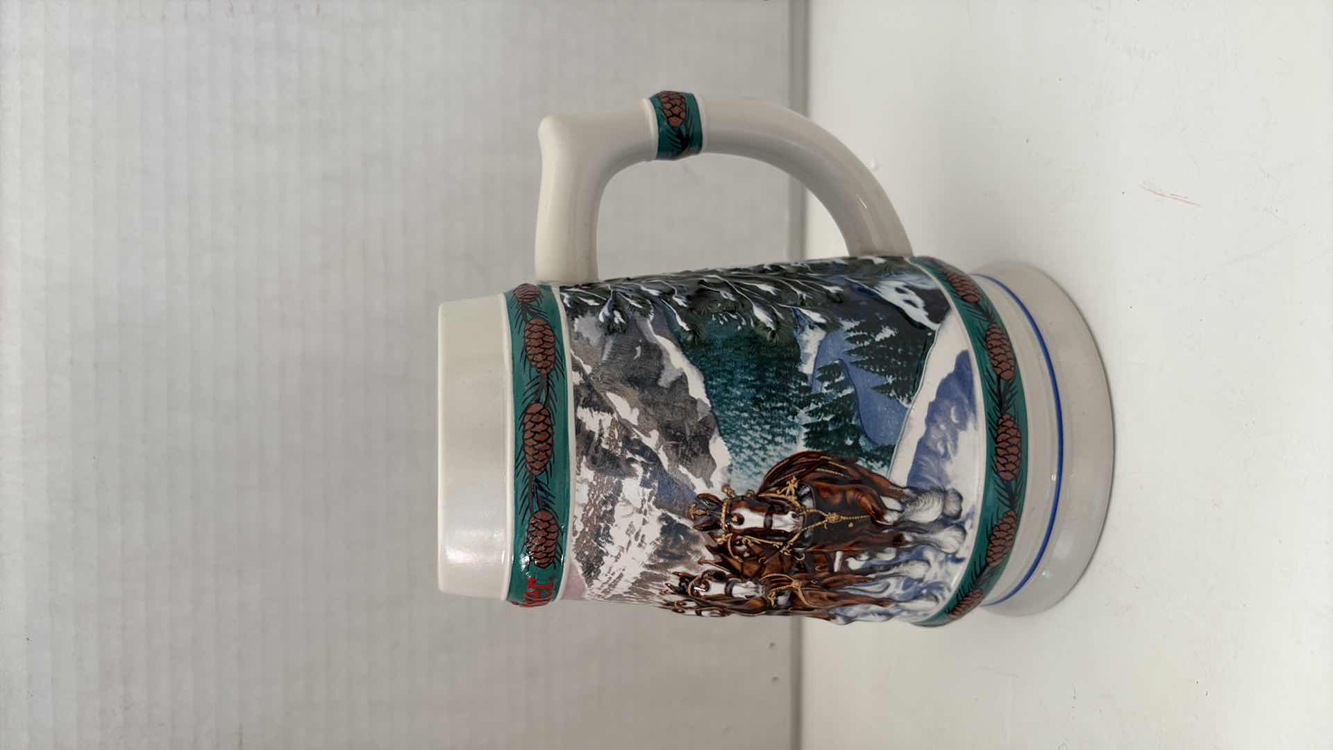 Photo 1 of 1993 BUDWEISER HOLIDAY “SPECIAL DELIVERY” STEIN