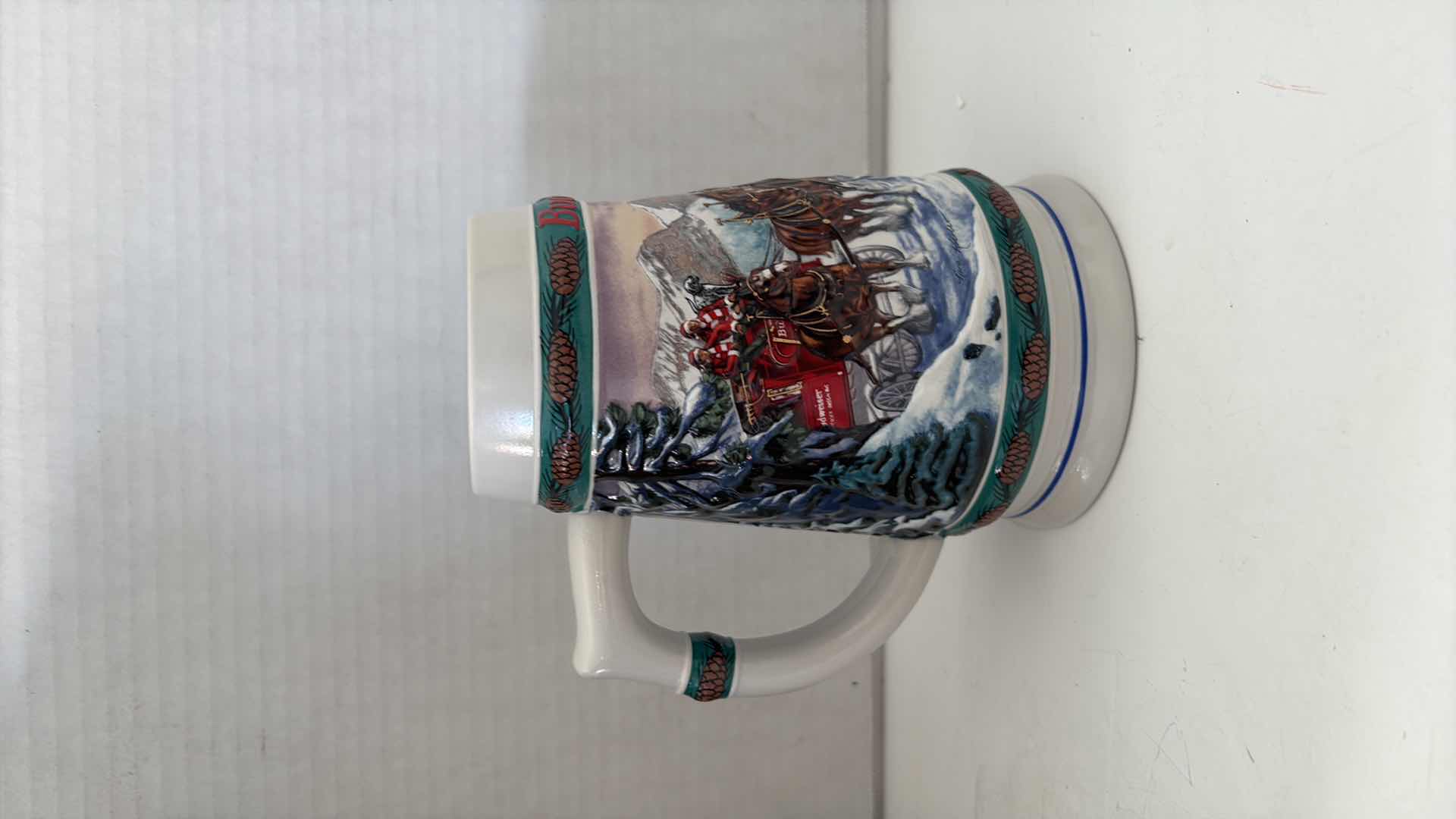 Photo 1 of 1993 BUDWEISER HOLIDAY “SPECIAL DELIVERY” STEIN