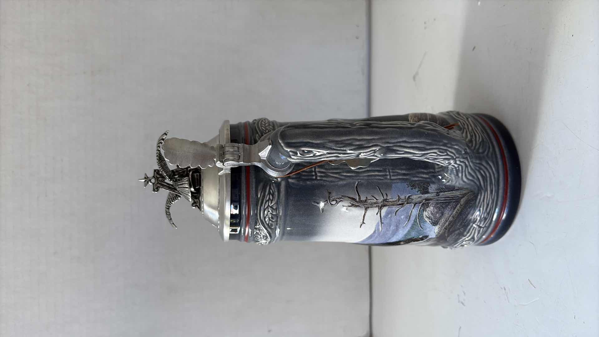 Photo 1 of ANHEUSER BUSCH BIRDS OF PREY “ AMERICAN EAGLE” STEIN