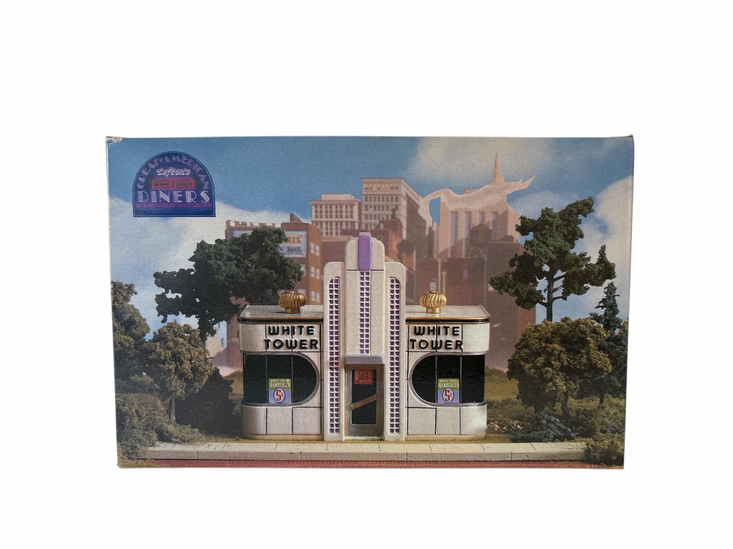 Photo 1 of GREAT AMERICAN DINERS FIGURE “THE WHITE TOWER” 5”H