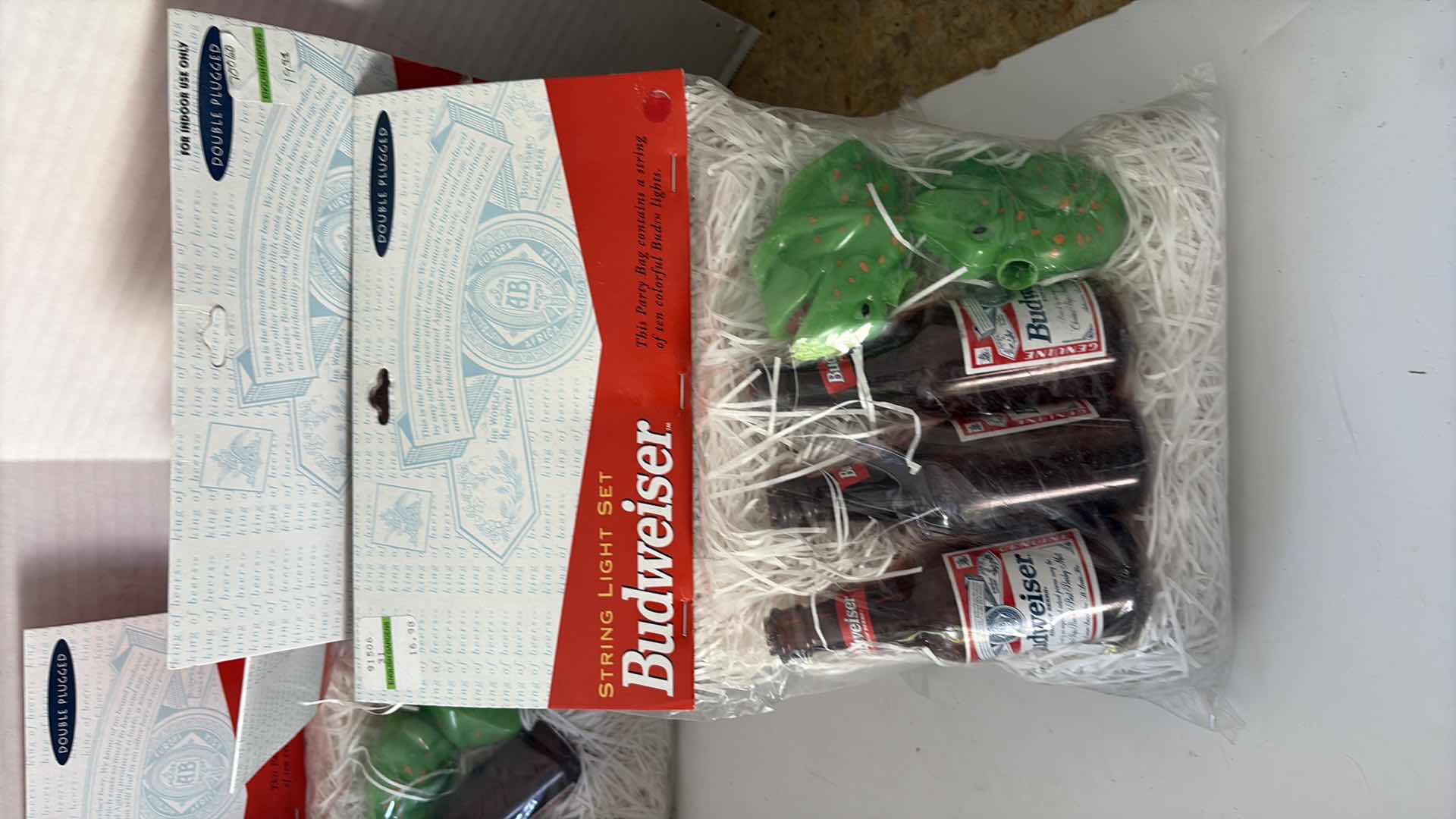 Photo 1 of BUDWEISER AND COCA COLA STRING LIGHT SETS 12