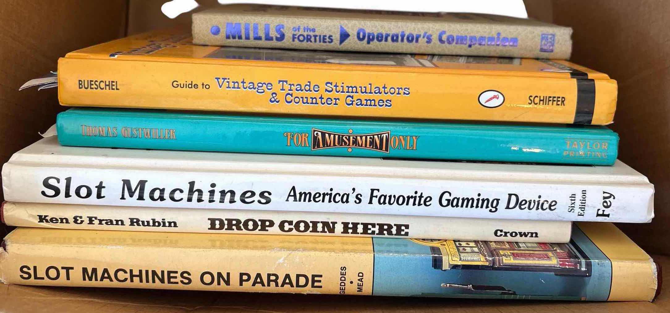 Photo 1 of ASSORTED HARDCOVER BOOKS SLOTS