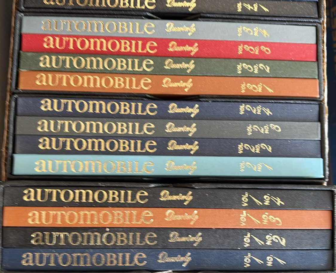 Photo 1 of AUTOMOBILE QUARTERLY BOOKS ASSORTED VOLUMES
