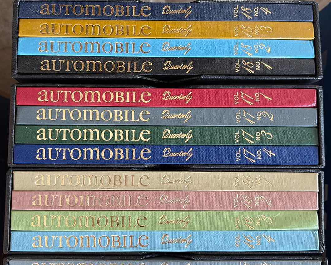 Photo 1 of AUTOMOBILE QUARTERLY BOOKS ASSORTED VOLUMES