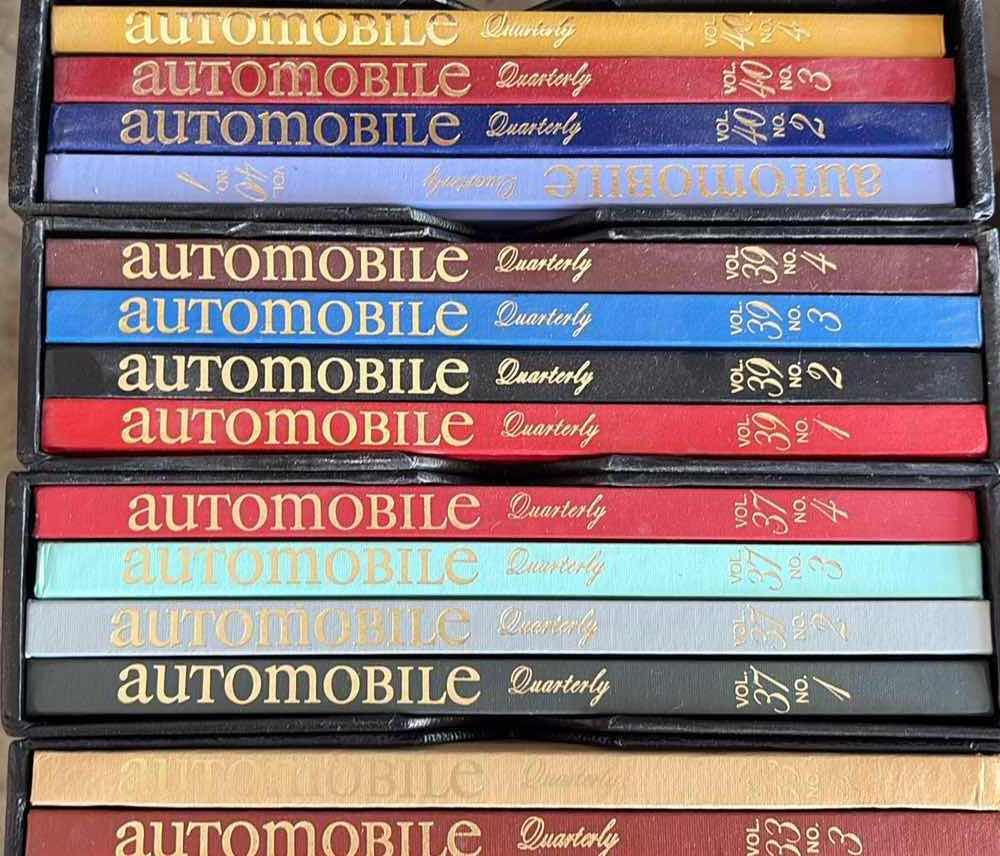 Photo 1 of AUTOMOBILE QUARTERLY BOOKS ASSORTED VOLUMES