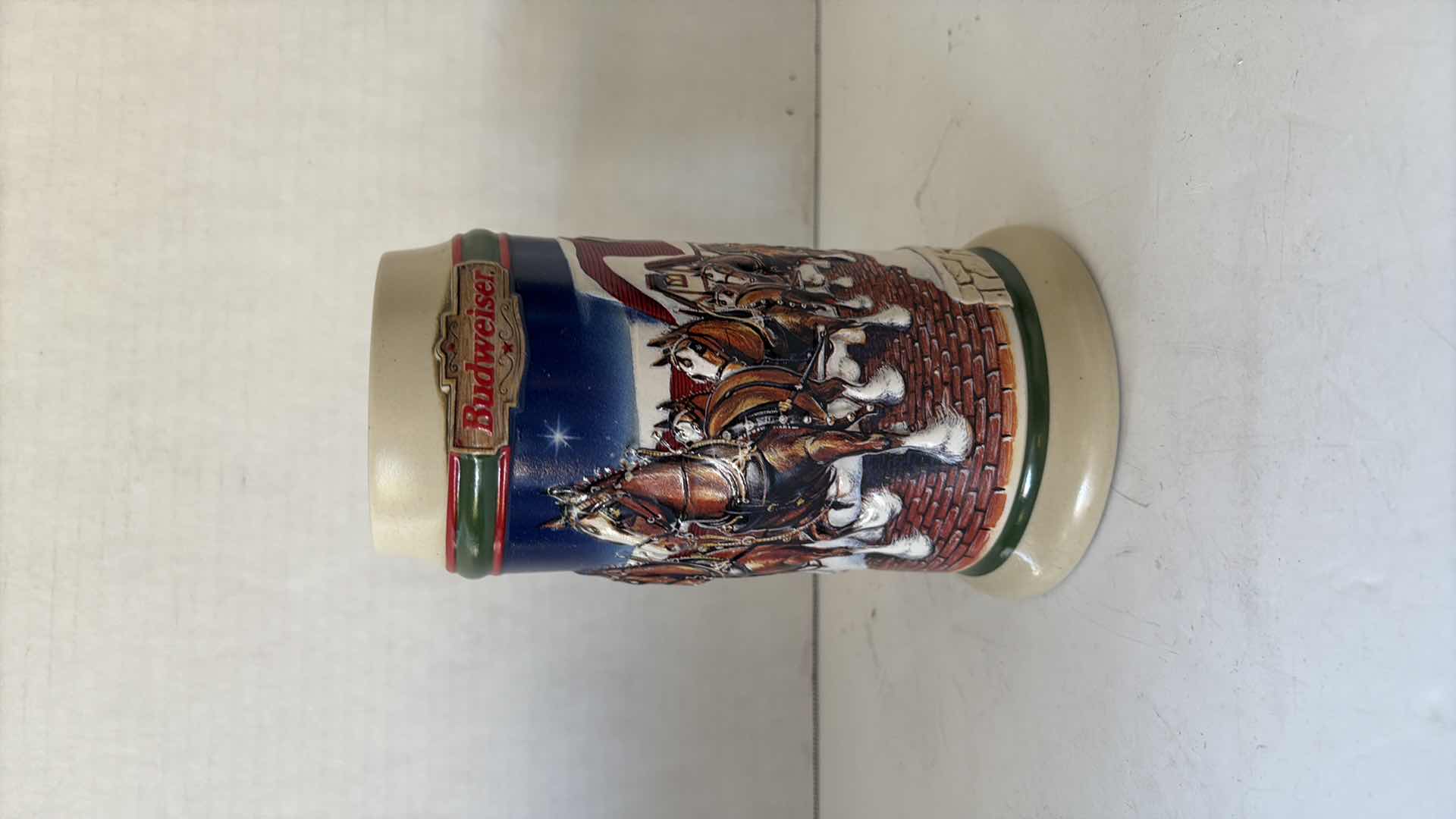 Photo 1 of 1998 BUDWEISER HOLIDAY STEIN “GRANTS FARM HOLIDAY”