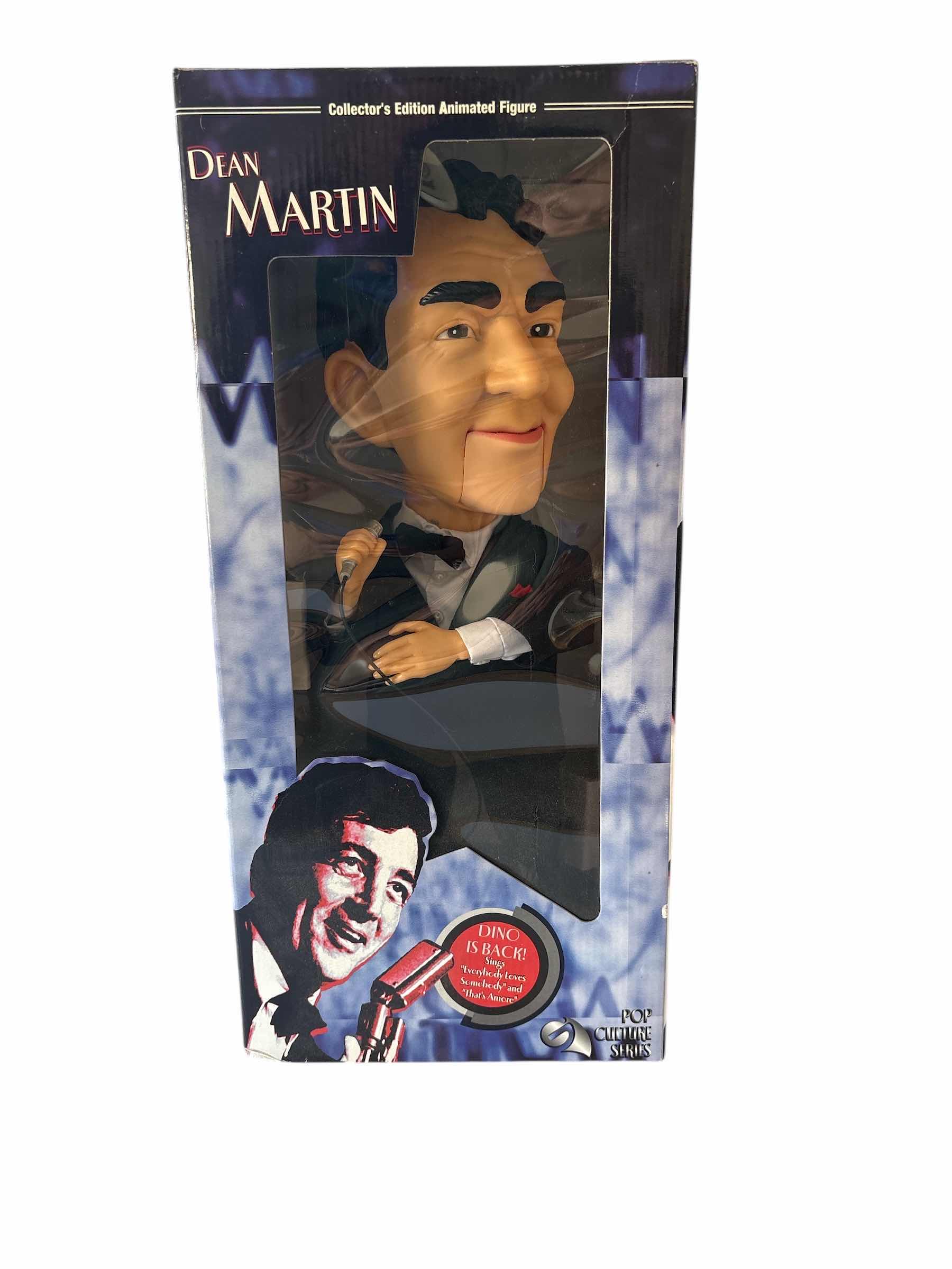 Photo 1 of ANIMATRONIC DEAN MARTIN SINGING FIGURE NEW IN BOX 16” RETAIL $100