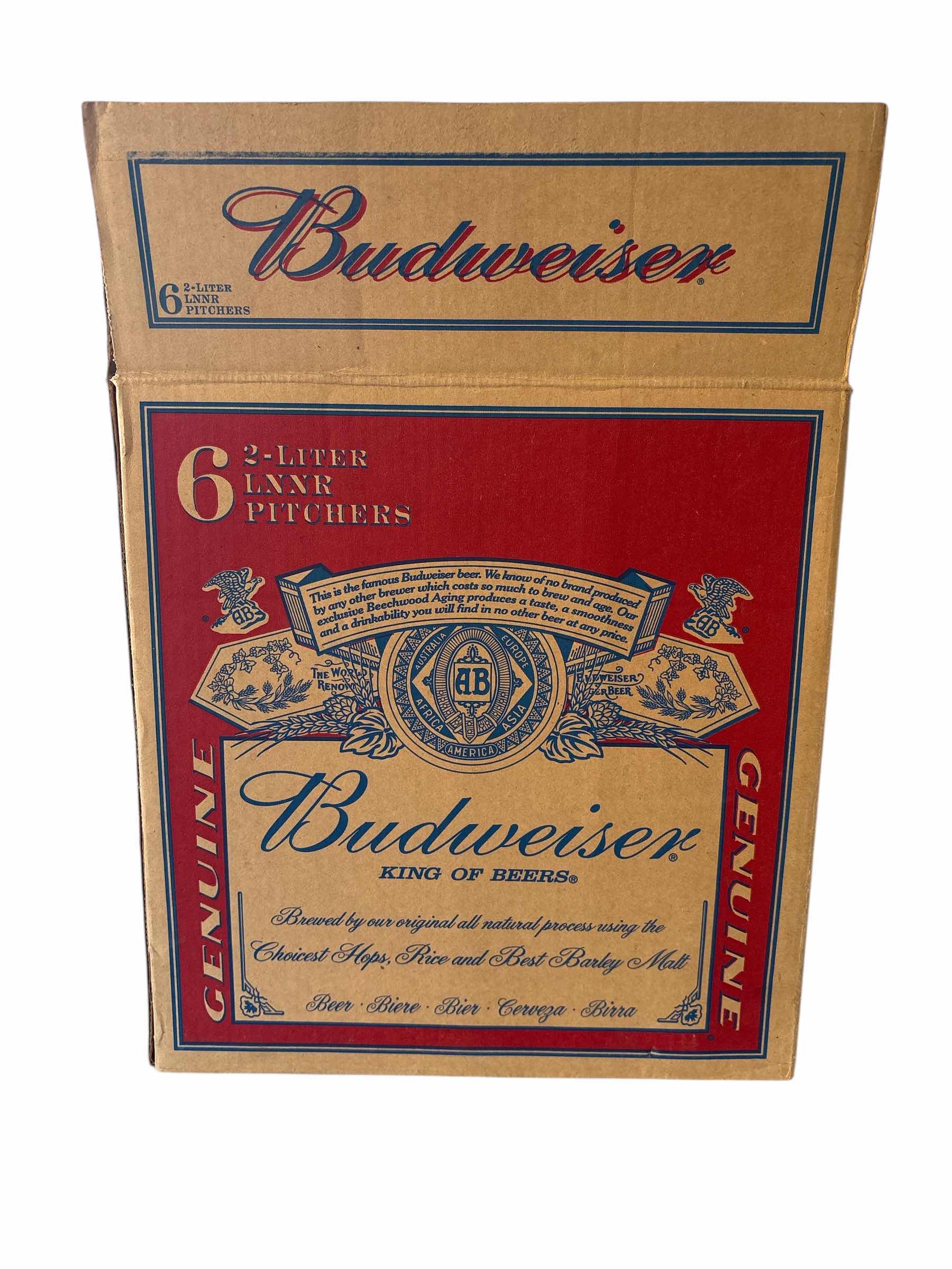 Photo 1 of Budweiser 2 ER BOTTLES 6 PACK