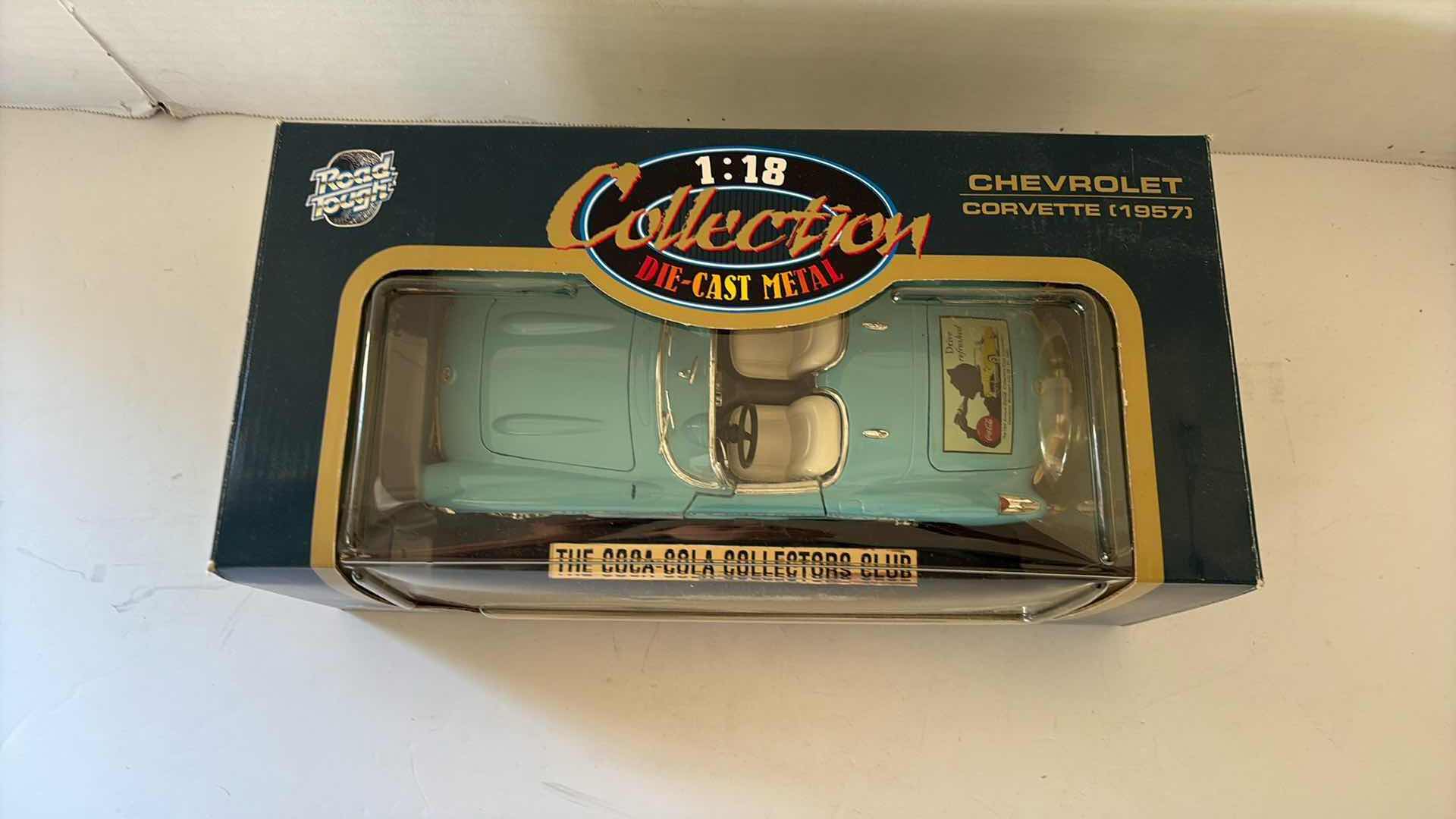 Photo 1 of ROAD ROUGH “CHEVROLET CORVETTE 1957”  COCA COLA COLLECTORS CLUB