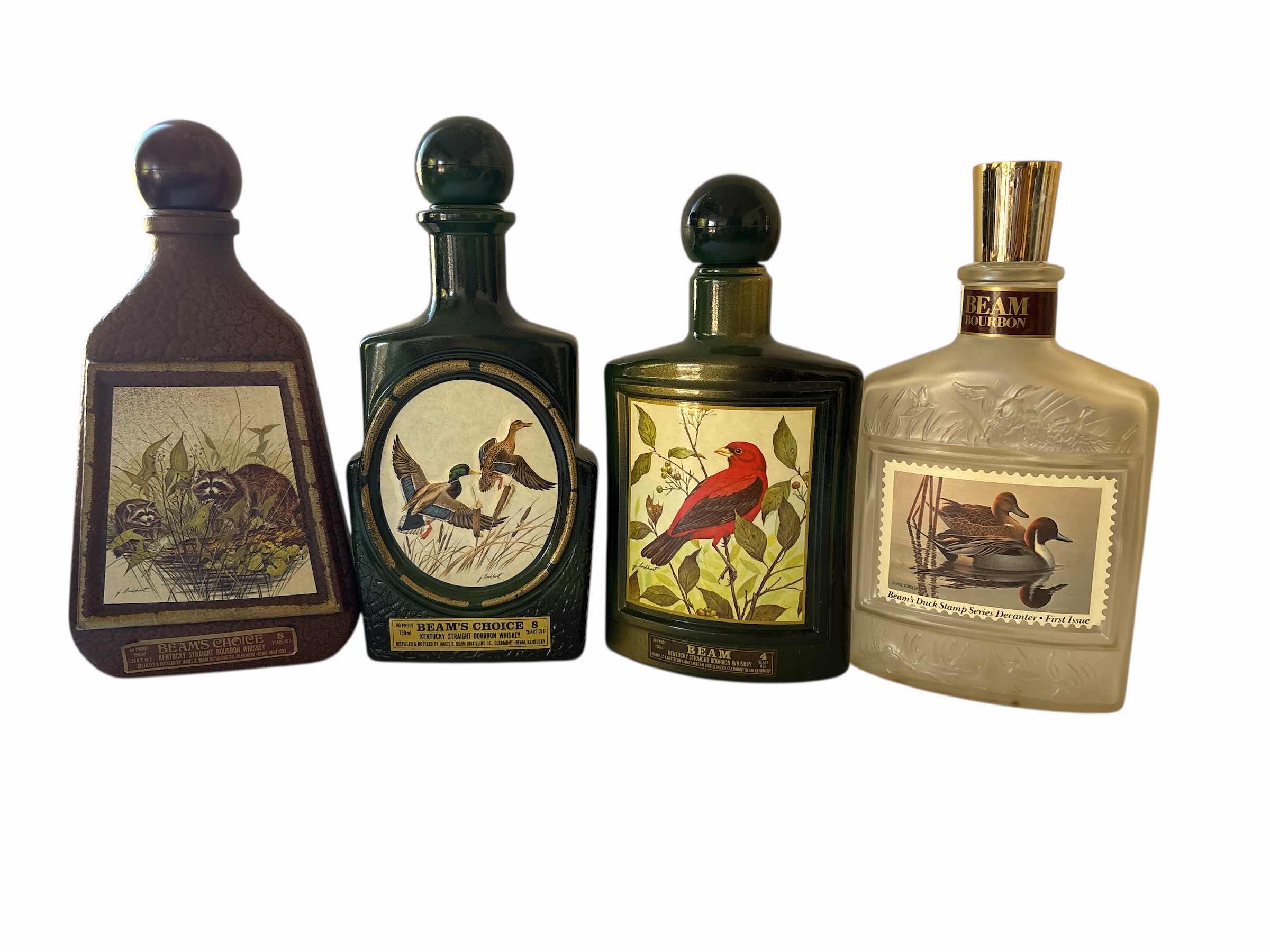 Photo 1 of BEAM KENTUCKY STRAIGHT BOURBON COLLECTORS EDITION BOTTLES