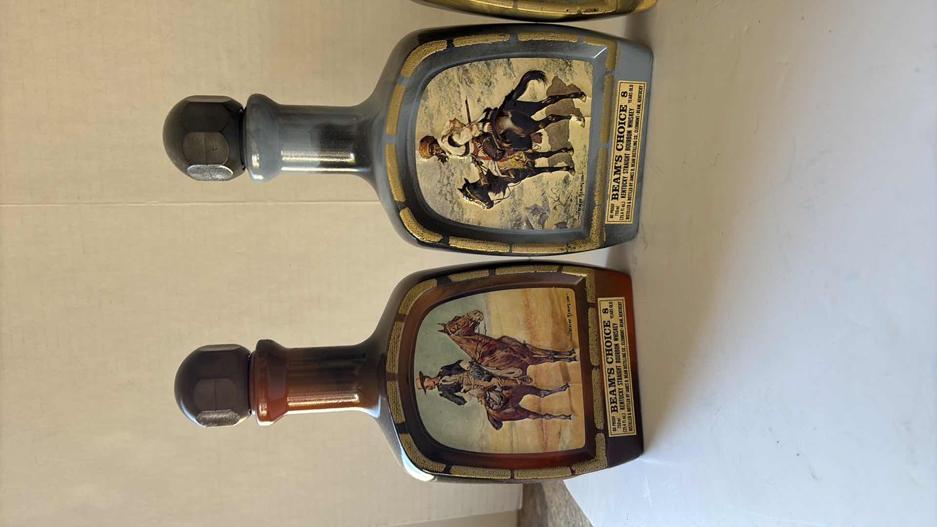 Photo 1 of BEAM KENTUCKY STRAIGHT BOURBON COLLECTORS EDITION BOTTLES