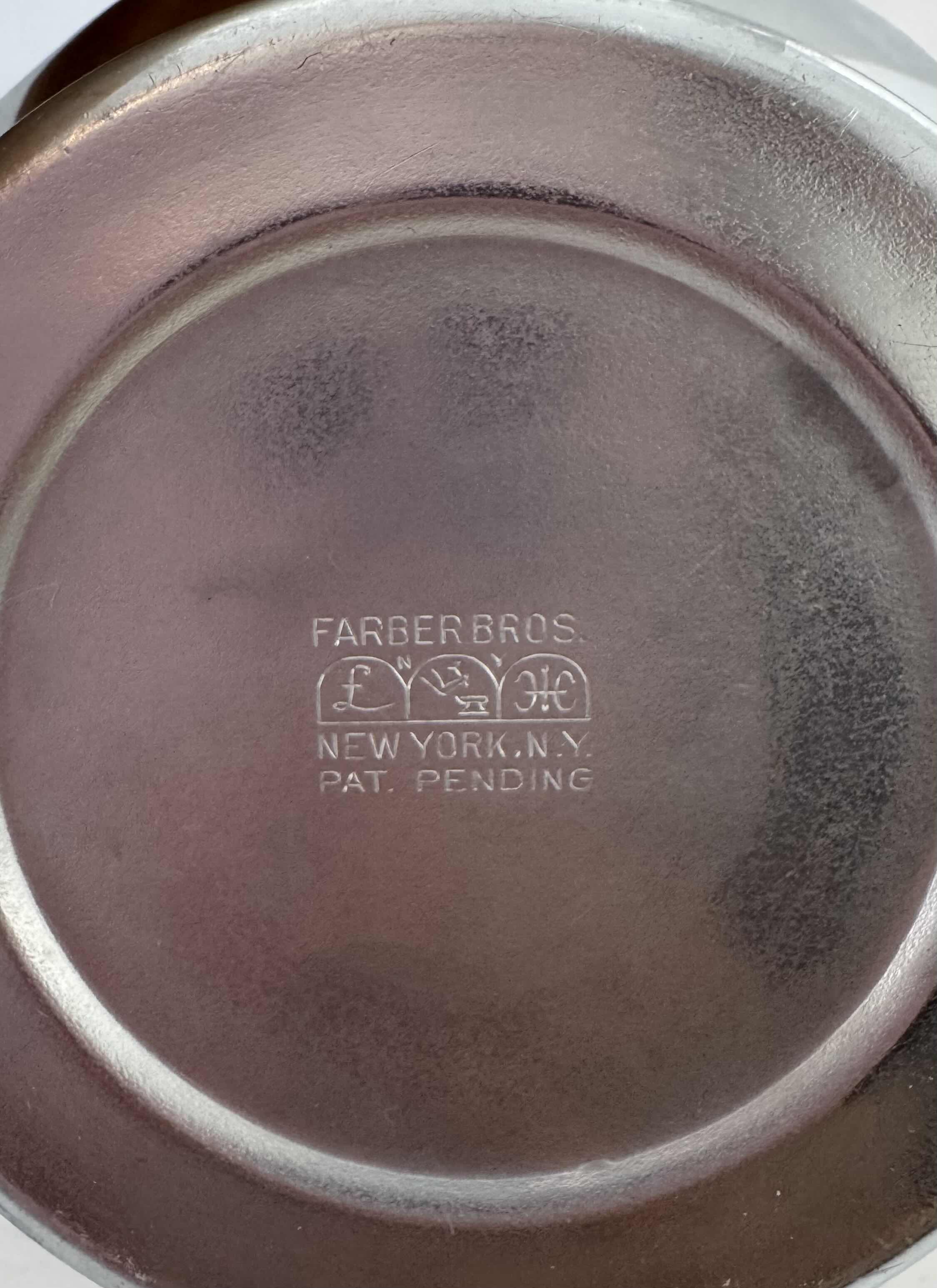 Photo 1 of KROME KRAFT GLASS BASKET GARNET W6” X H10”