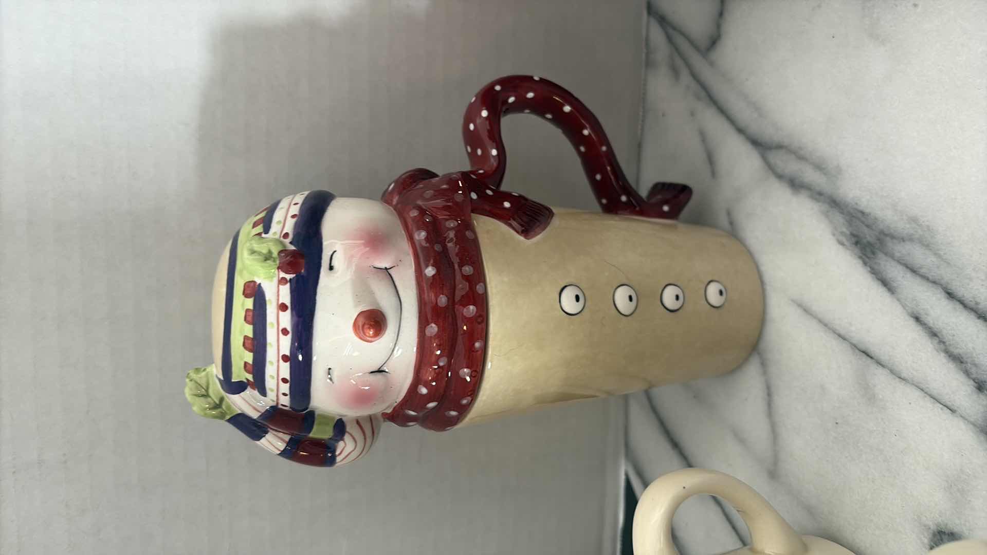 Photo 1 of CHRISTMAS MUGS AND COOKIE JAR
