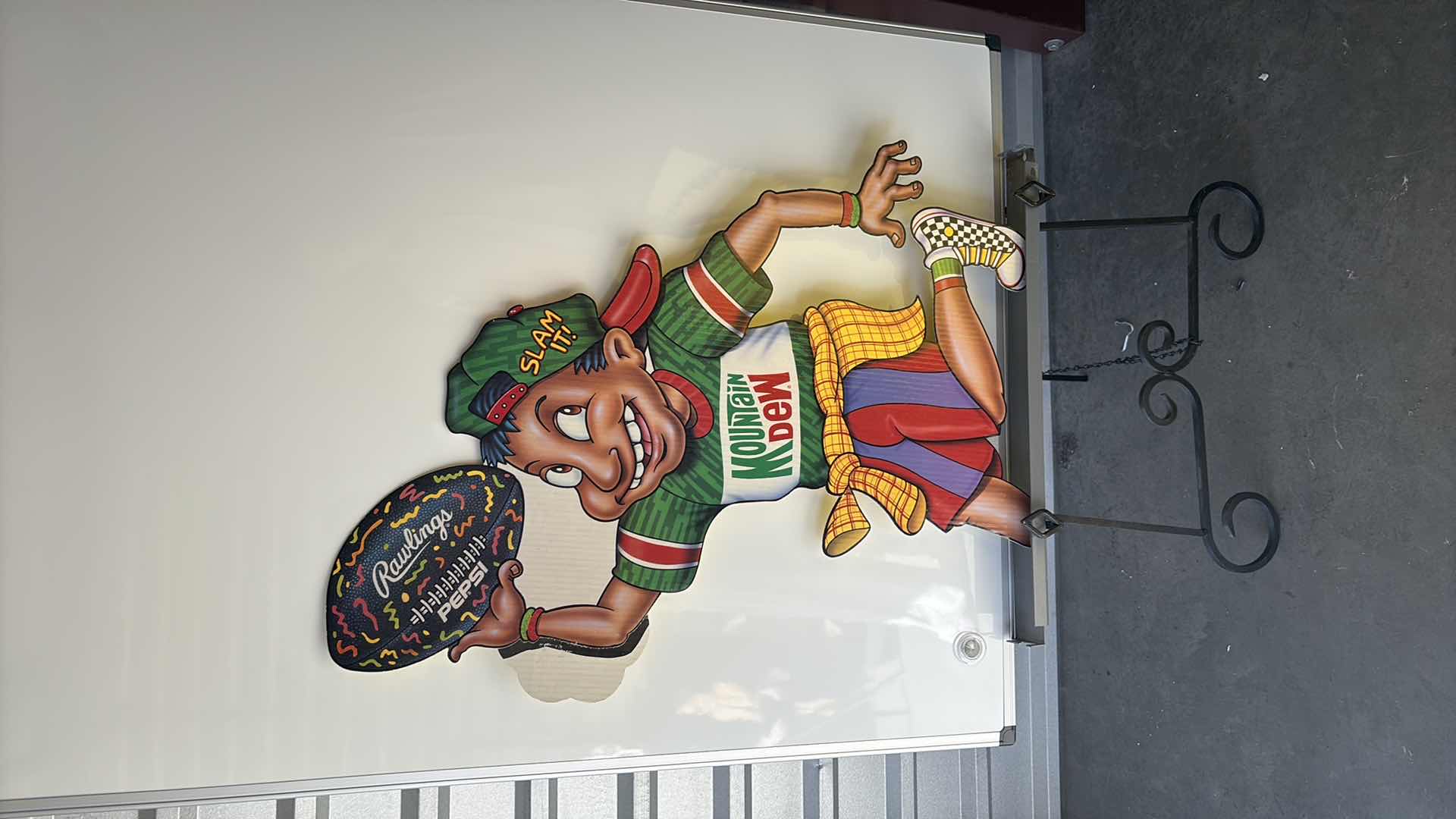 Photo 1 of CARDBOARD CUTOUT VINTAGE PEPSI ADVERTISEMENT 6 PIECES