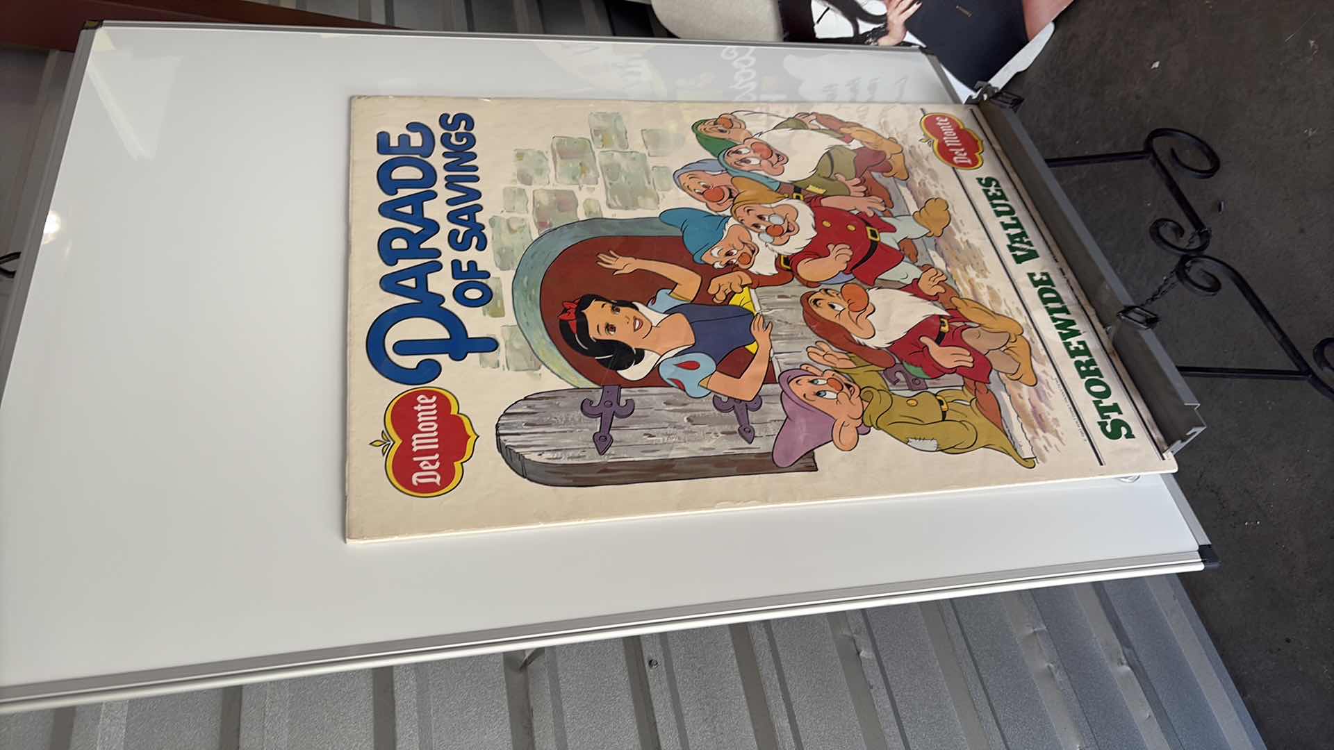 Photo 1 of VINTAGE DEL MONTE SNOW WHITE POSTER