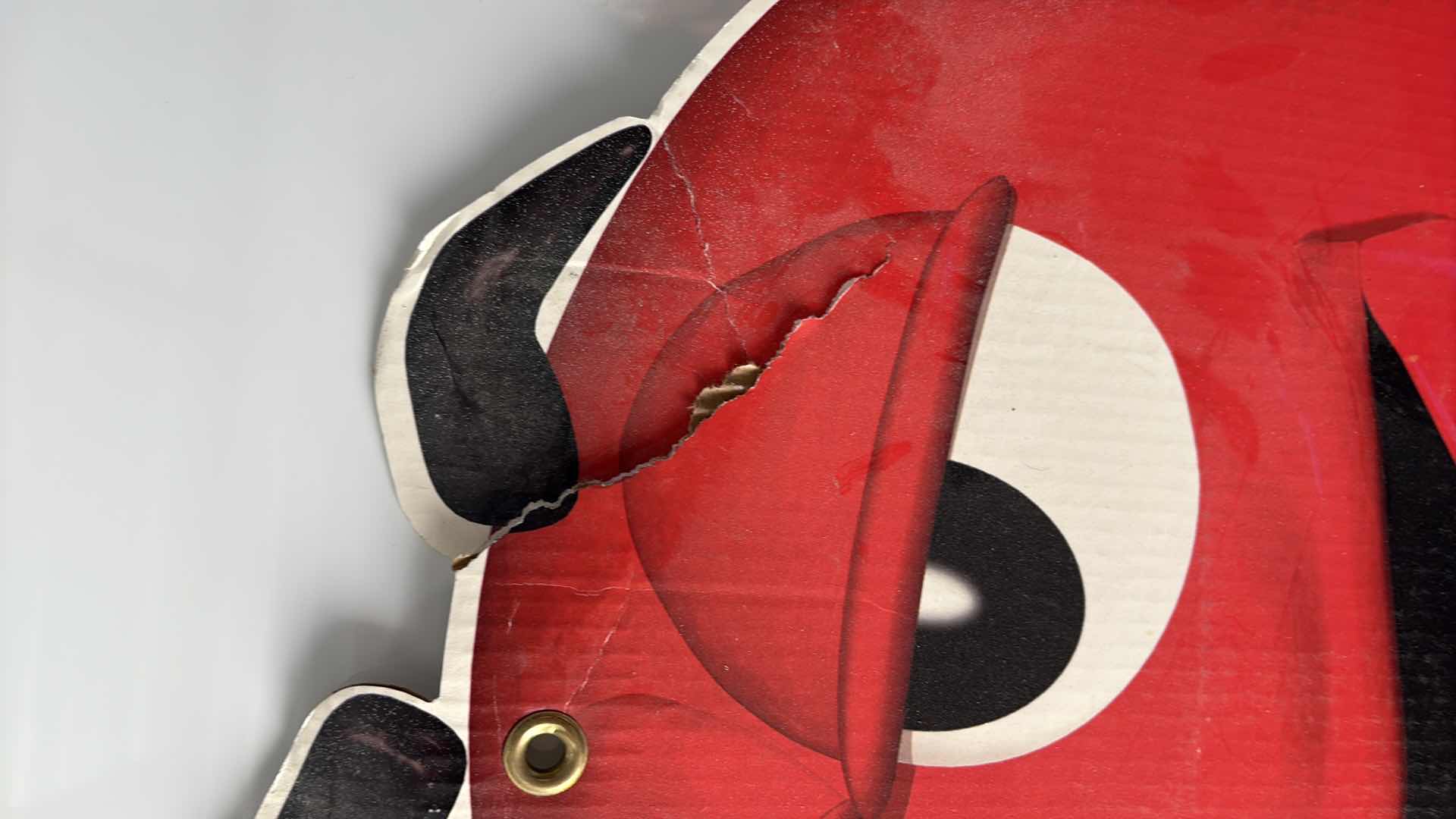 Photo 1 of VINTAGE M&M CARDBOARD FIGURE