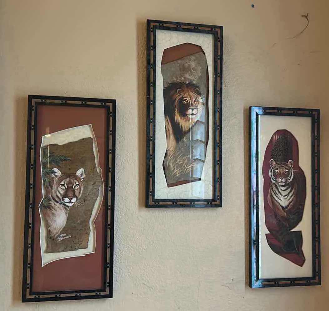 Photo 1 of 3- ANIMAL WALL ART 8" X 27"