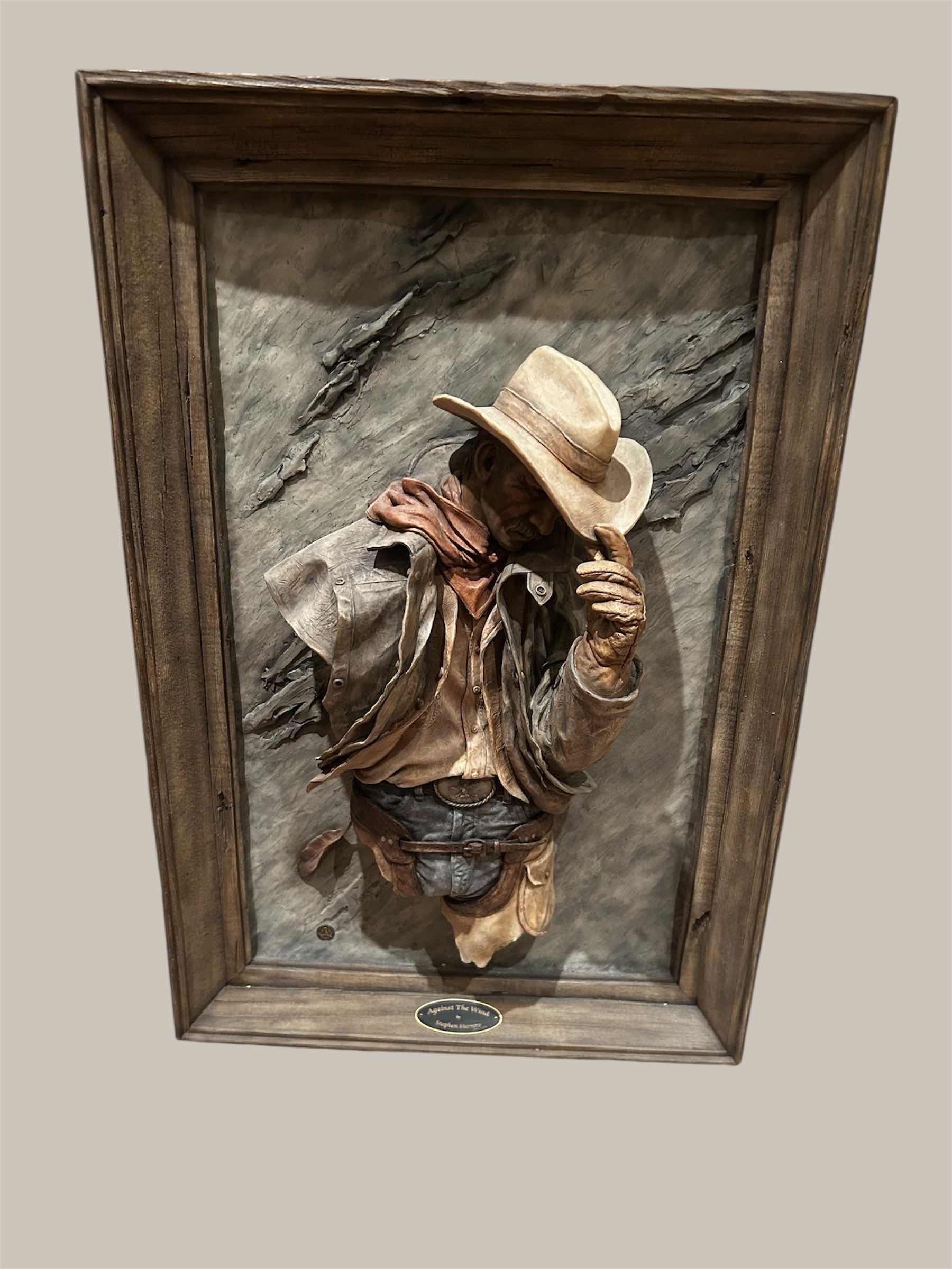 Photo 1 of AGAINST THE WIND BY STEPHEN HERRERO 24 X 36"