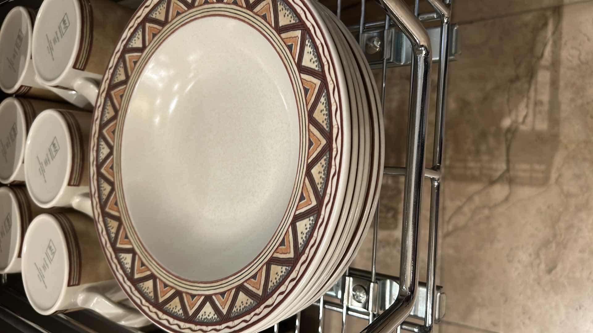 Photo 1 of 12- MIKASA INTAGLIO MUGS BOWLS