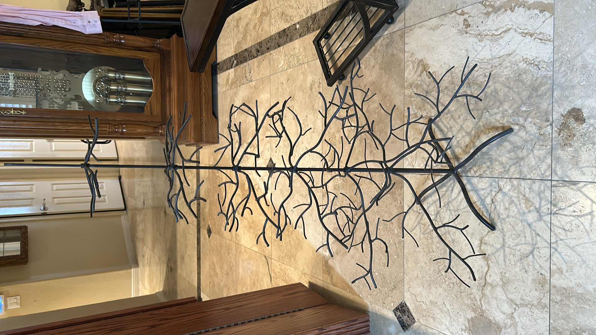 Photo 1 of METAL ORNAMENT DISPLAY TREE H 44"