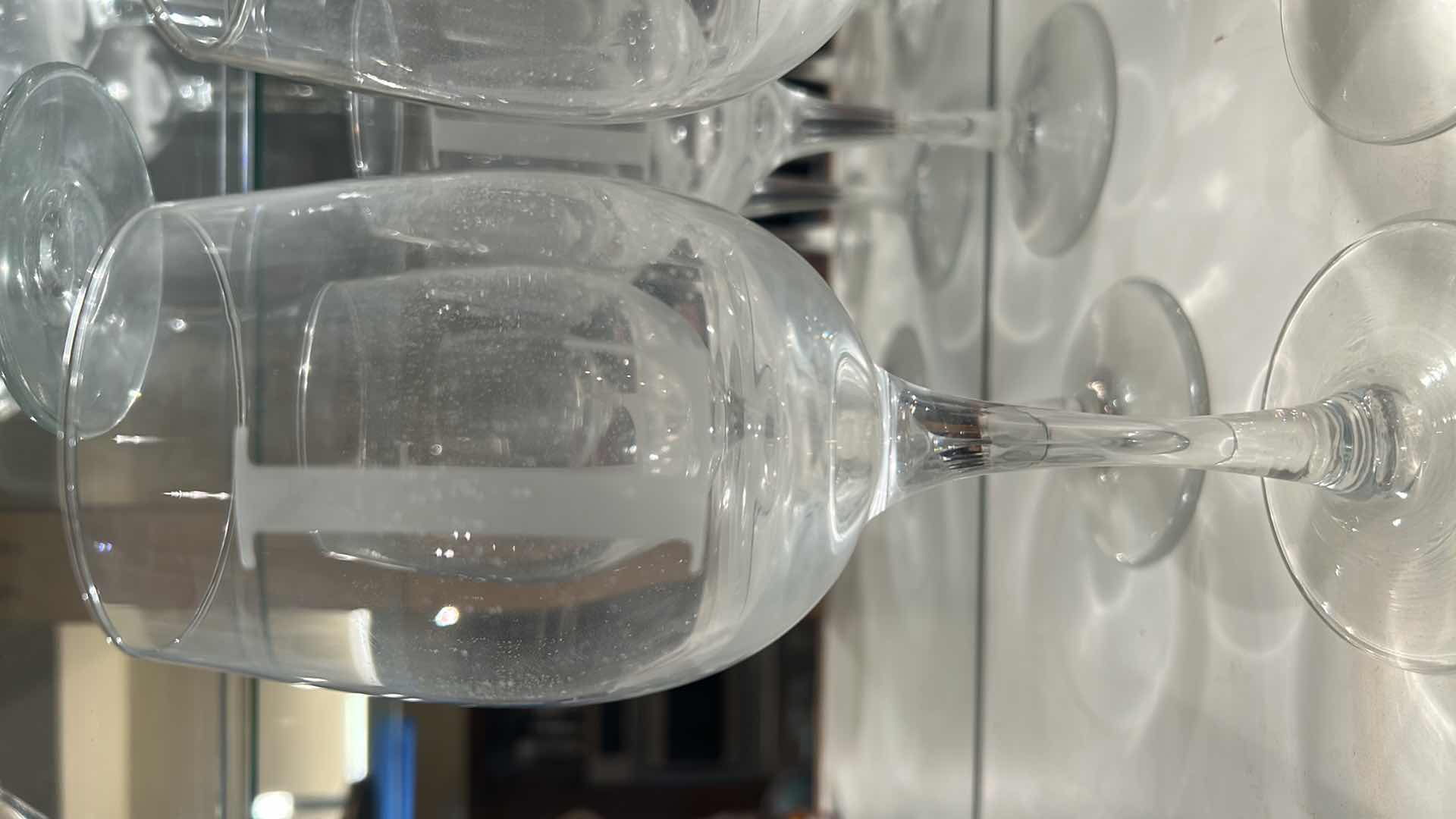 Photo 1 of 4- WINE GLASSES