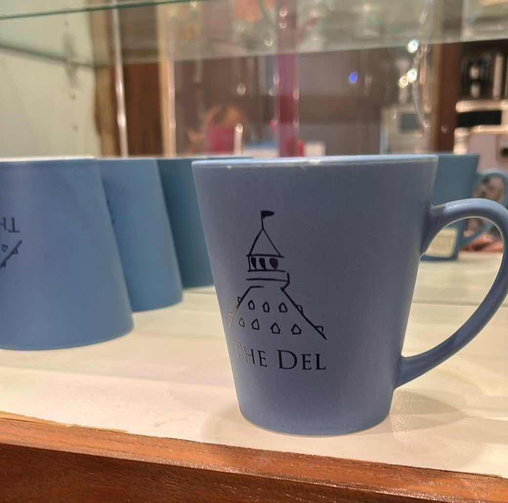 Photo 1 of 6- THE DEL BLUE COFFEE MUGS