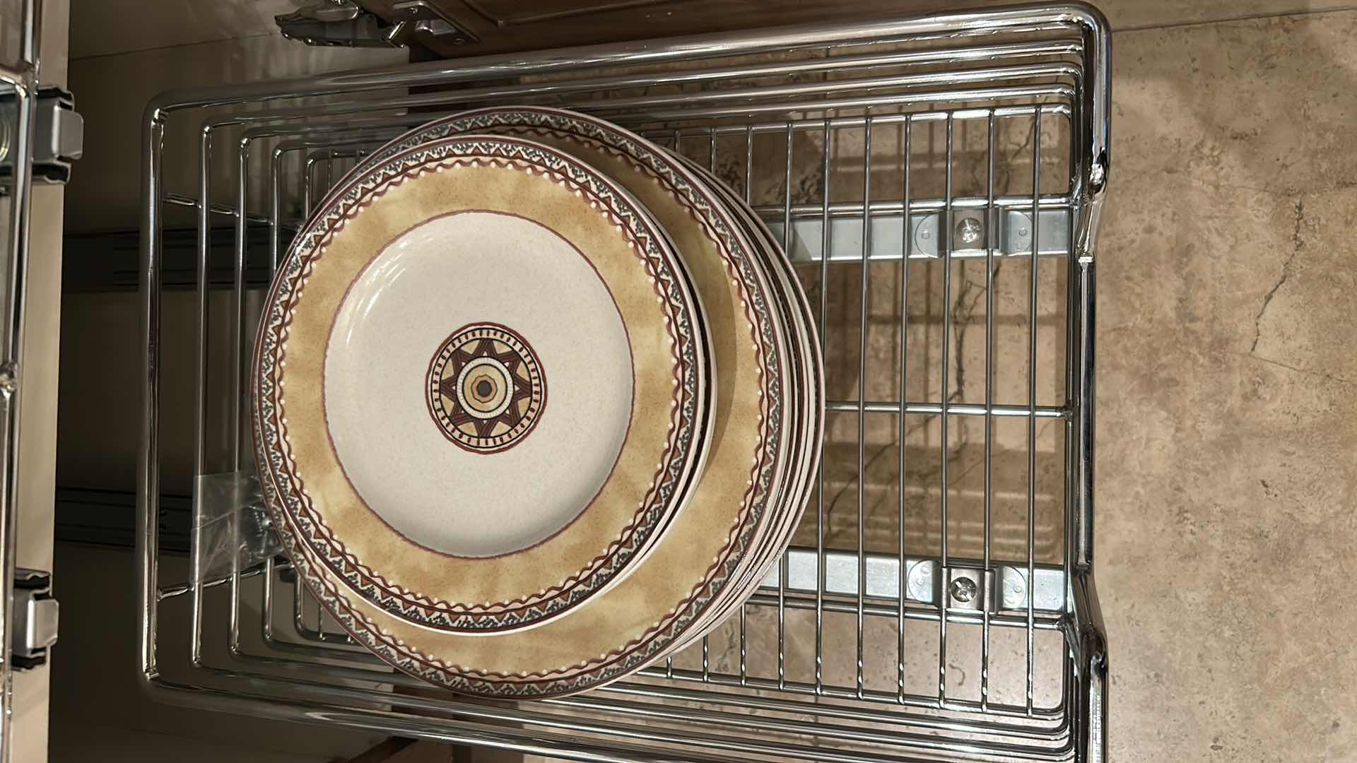 Photo 1 of 12- MIKASA INTAGLIO TEMPE STONEWARE DINNER & LUNCHEON PLATES