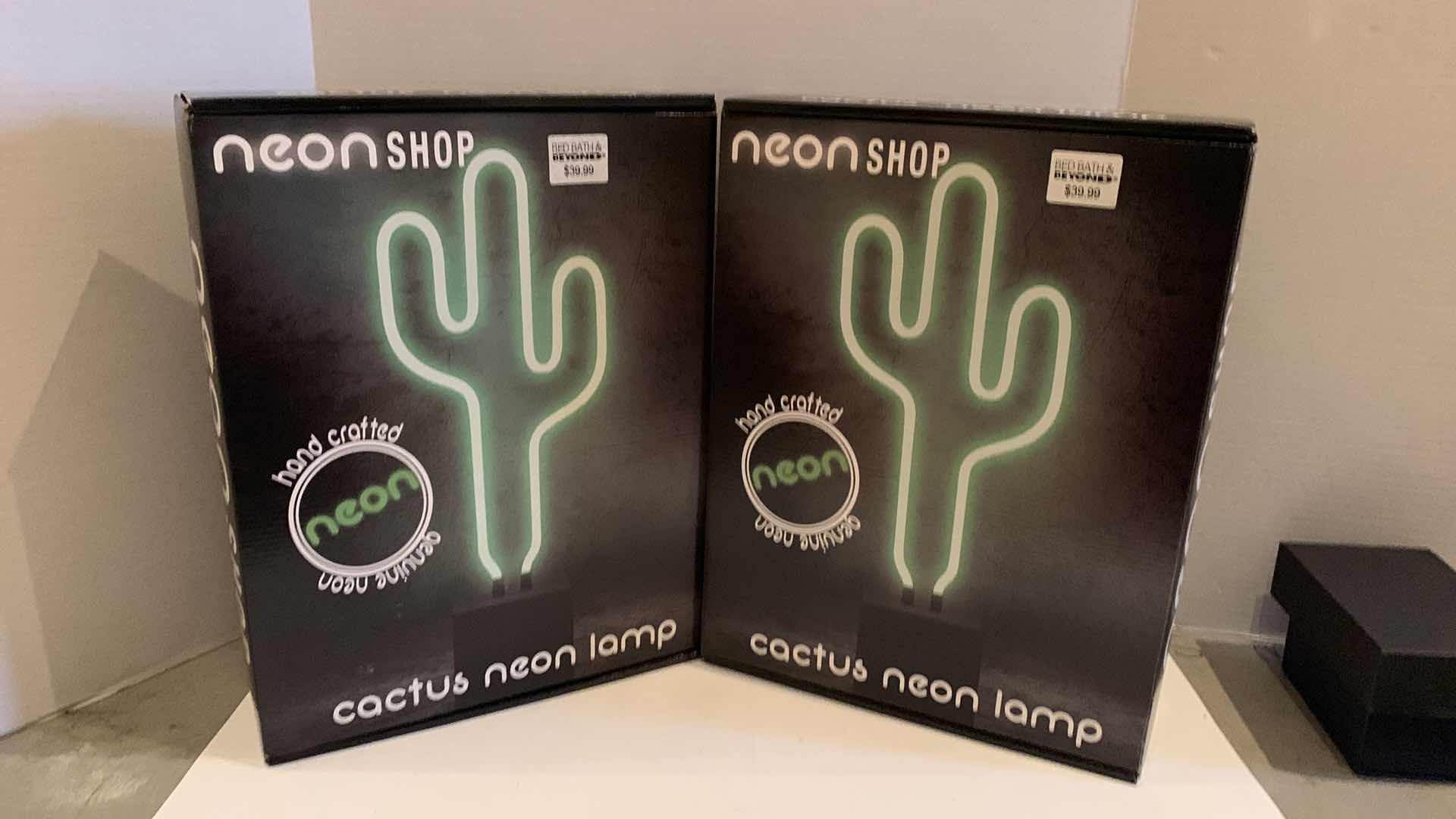 Photo 1 of 2 NEON SHOP CACTUS NEON LAMPS