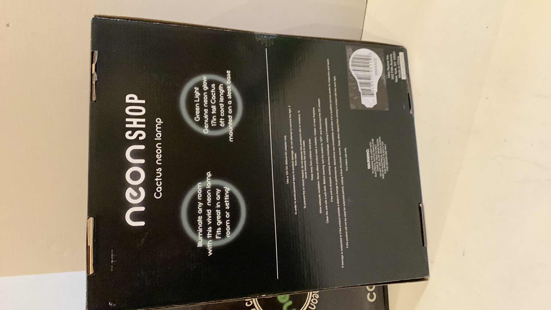 Photo 1 of 2 NEON SHOP CACTUS NEON LAMPS