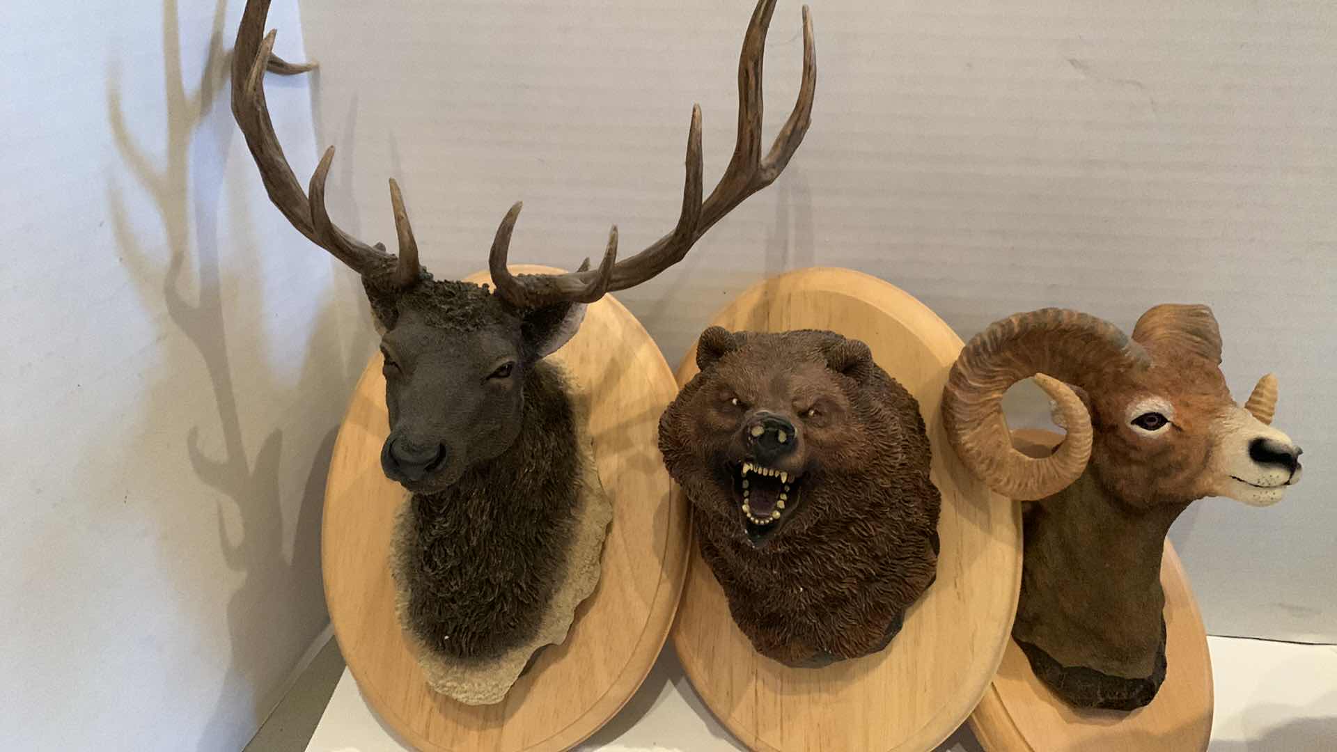 Photo 1 of 4 WILD ANIMALS MADE OF RESIN 13”