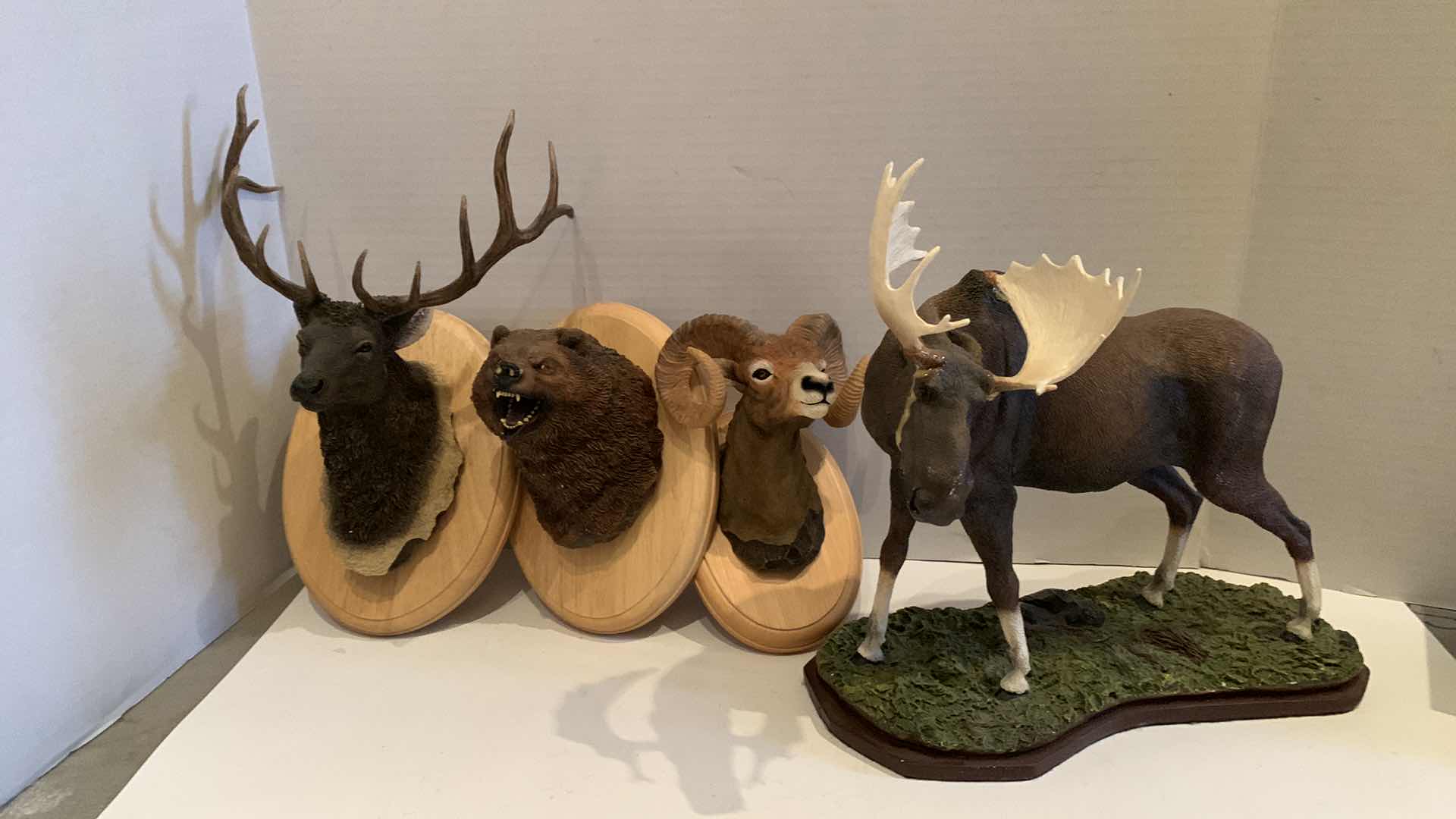 Photo 1 of 4 WILD ANIMALS MADE OF RESIN 13”