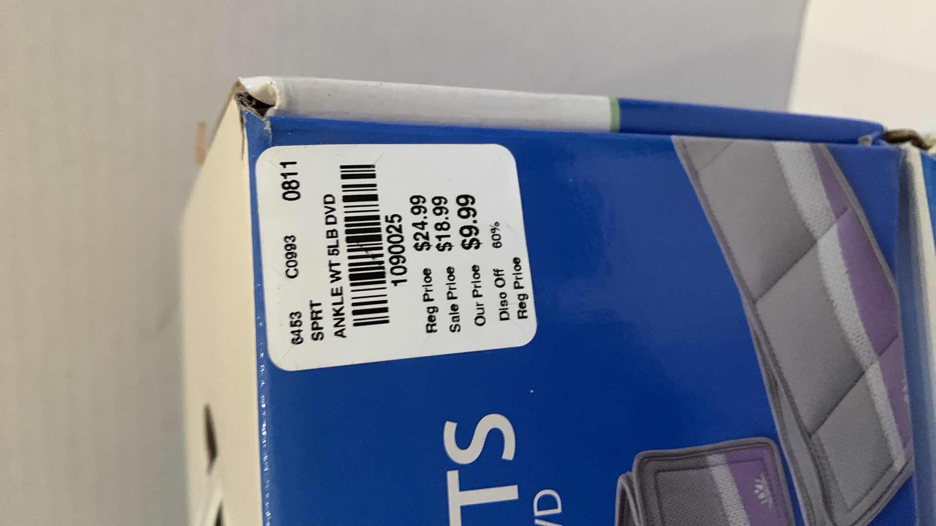 Photo 1 of 2 SETS OF 5 POUND ANKLE WEIGHTS