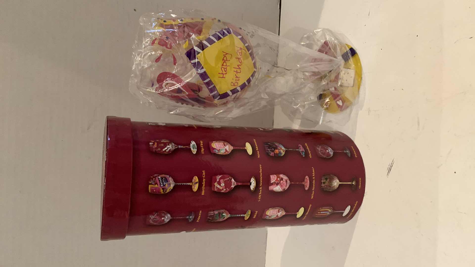 Photo 1 of LOLITA HAPPY BIRTHDAY WINE GLASS