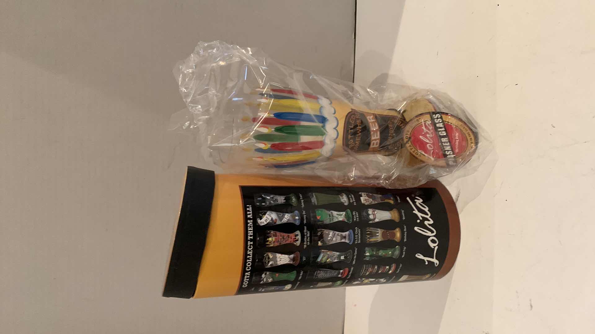 Photo 1 of NIB LOLITA PILSNER BEER GLASS