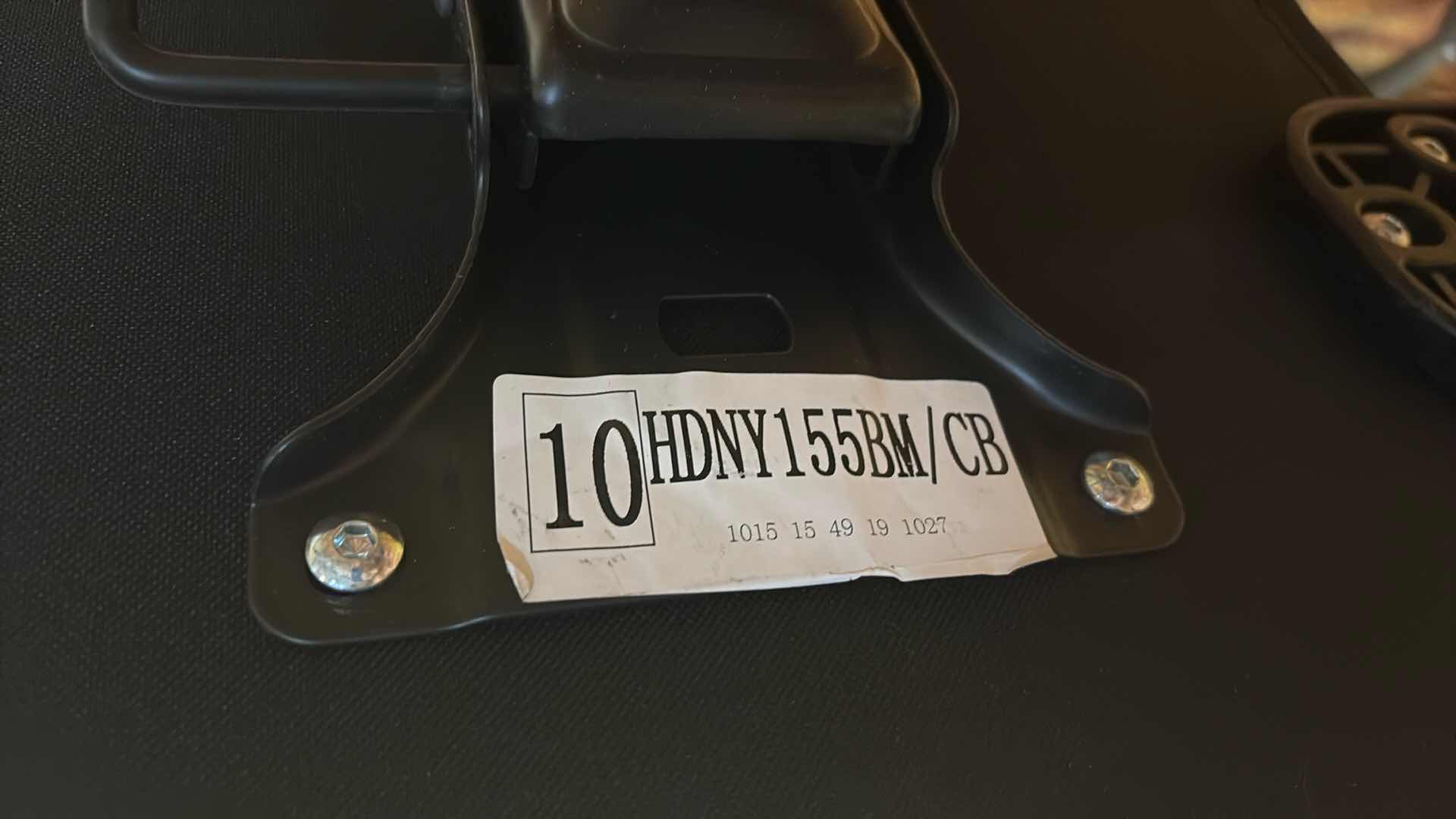 Photo 1 of BLACK HBADA S-SHAPED ERGONOMIC ROLLING DESK ARM CHAIR 