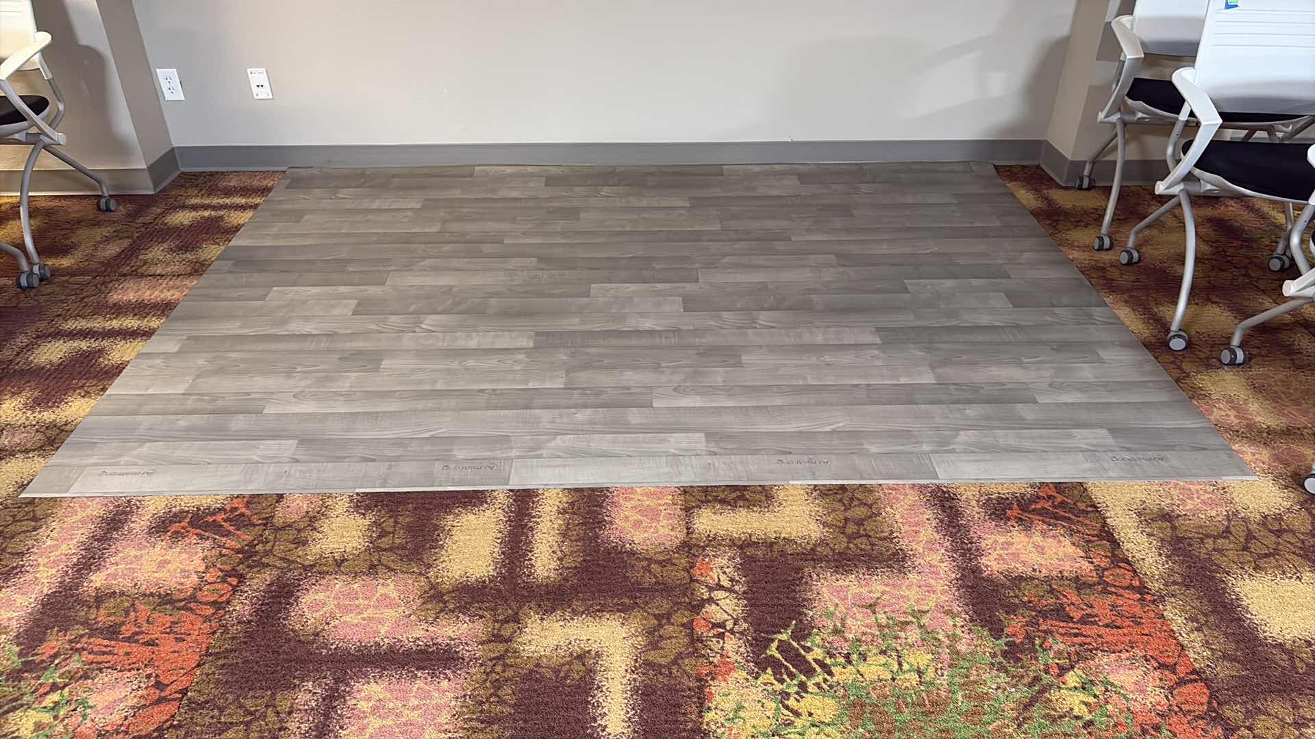 Photo 1 of ARMSTRONG VINYL FLOORING 108”X78”