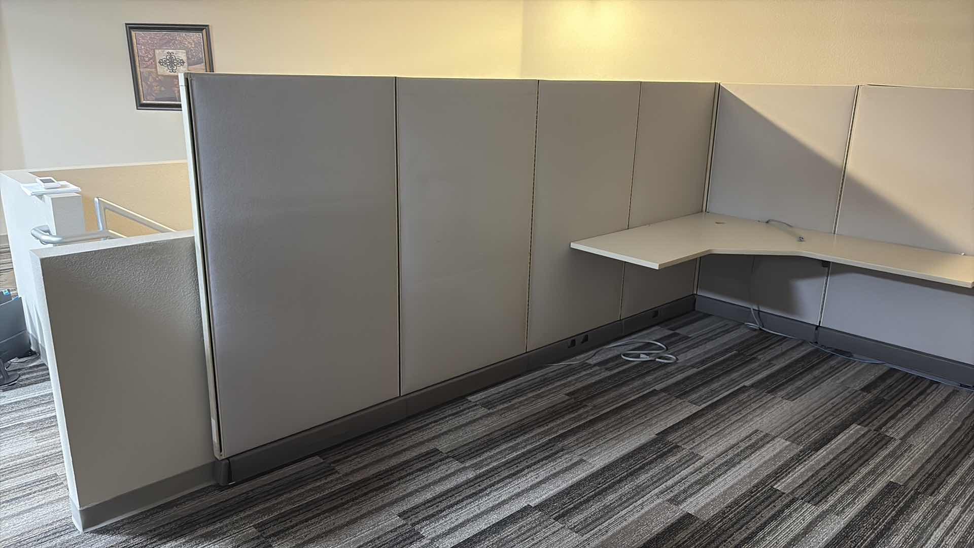 Photo 1 of 7 PANEL CUBICLE WORK STATION  12' X 9'  H68”