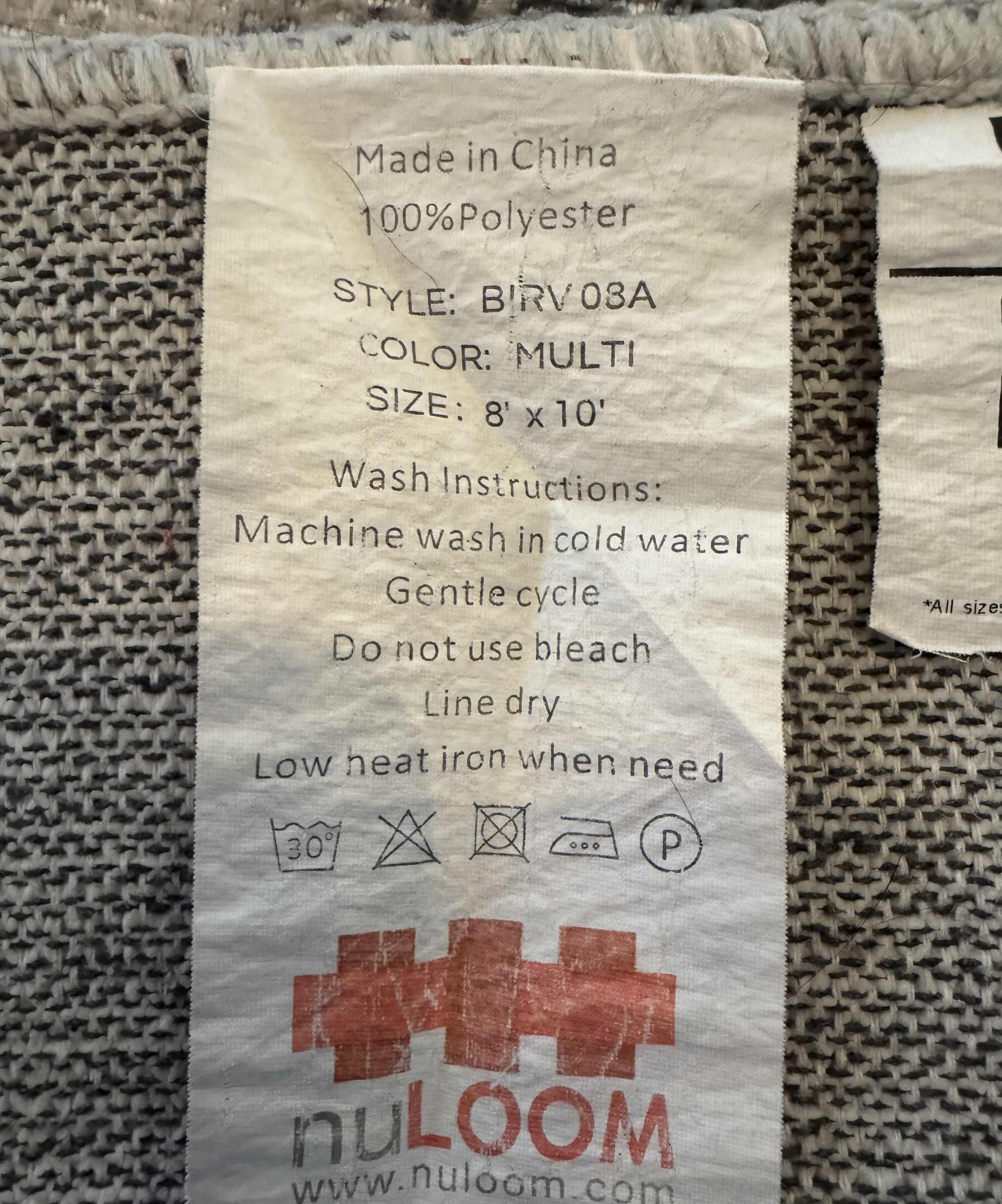 Photo 1 of NULOOM AREA RUG 8'x10', RUG RUNNER
