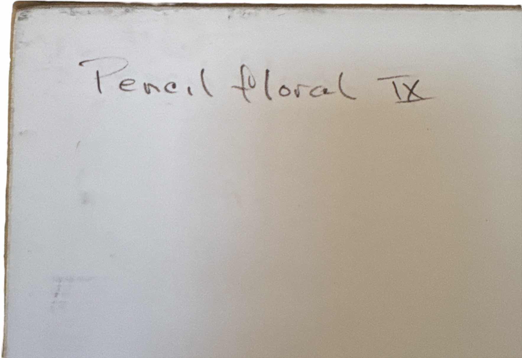 Photo 1 of MODERN VINTAGE FLORAL WRAPPED CANVAS PAINTING ARTWORK BY AVERY TILMON 26”x31.5”