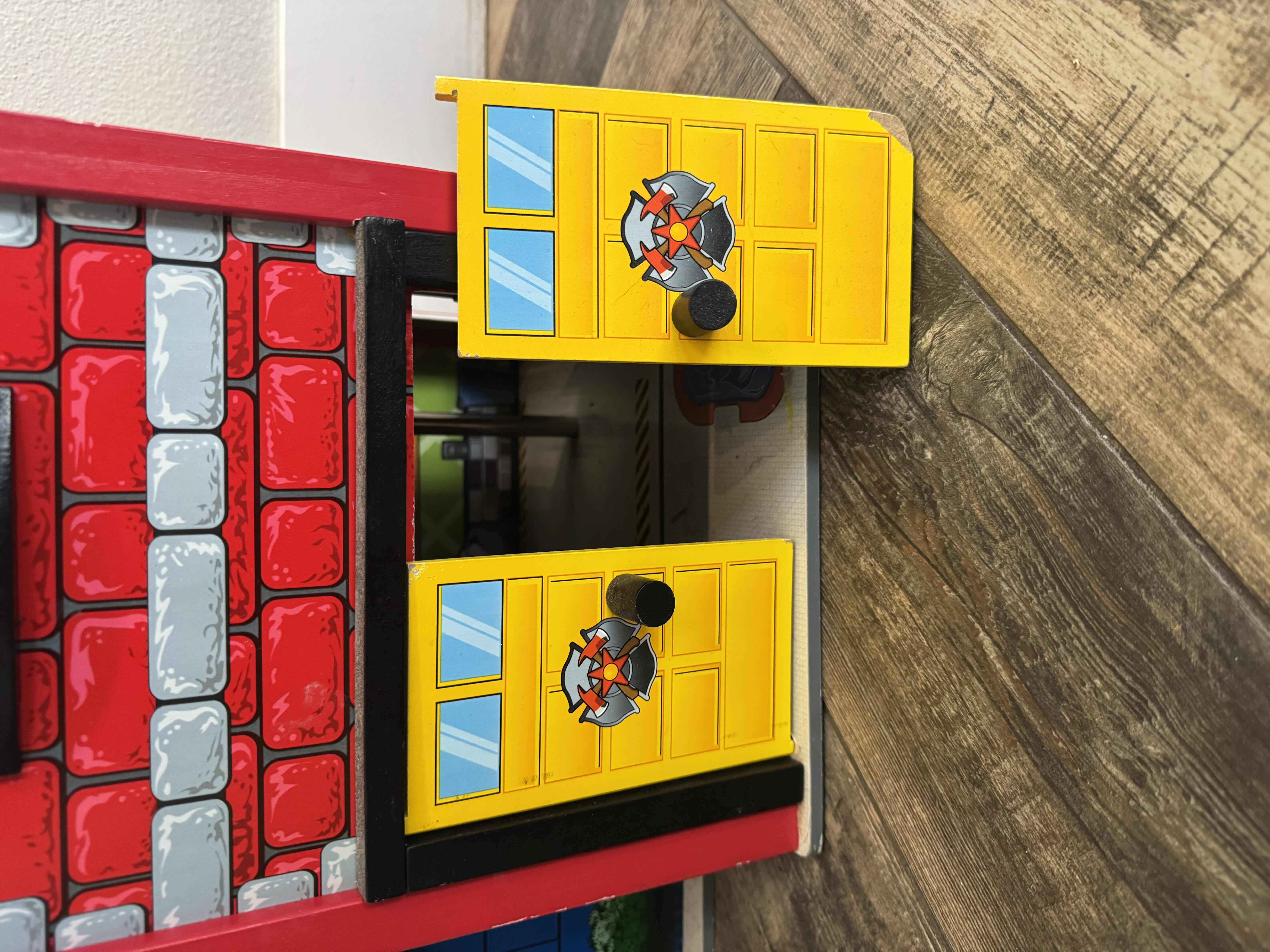 Photo 1 of WOOD FIRE STATION, TRUCK & TOYS