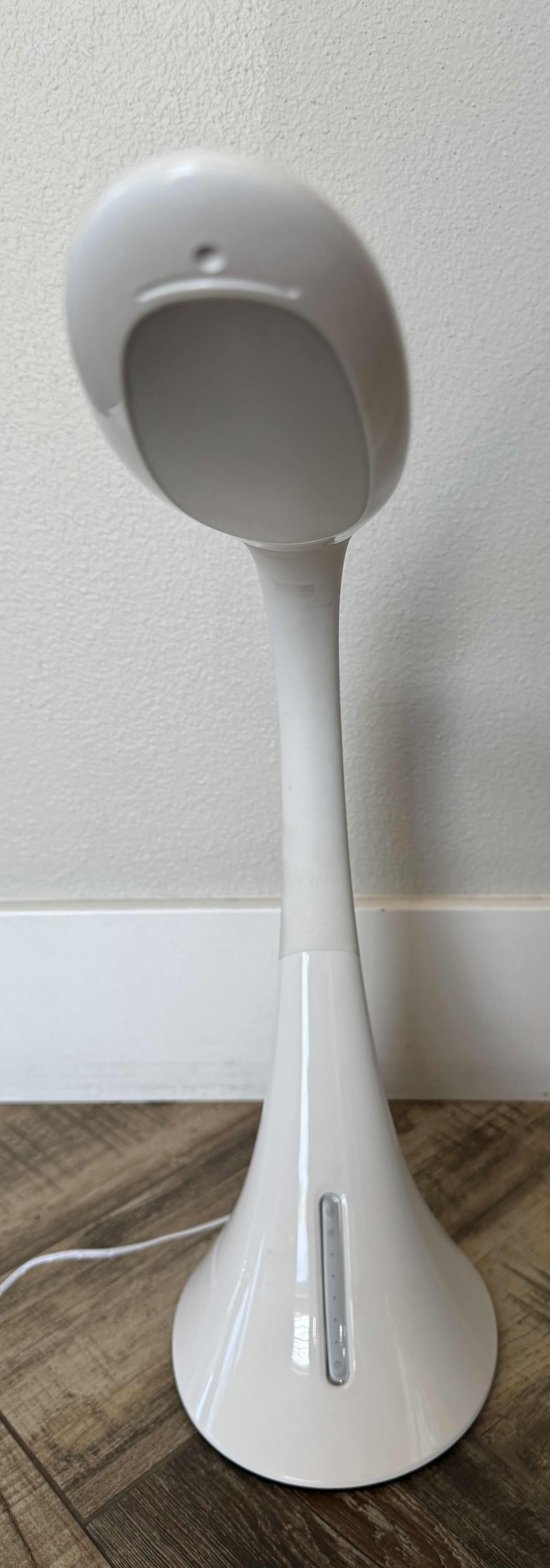 Photo 1 of WHITE ADJUSTABLE DESK LAMP, 50” TRIPOD,PINK WIRELESS KEYBOARD 
