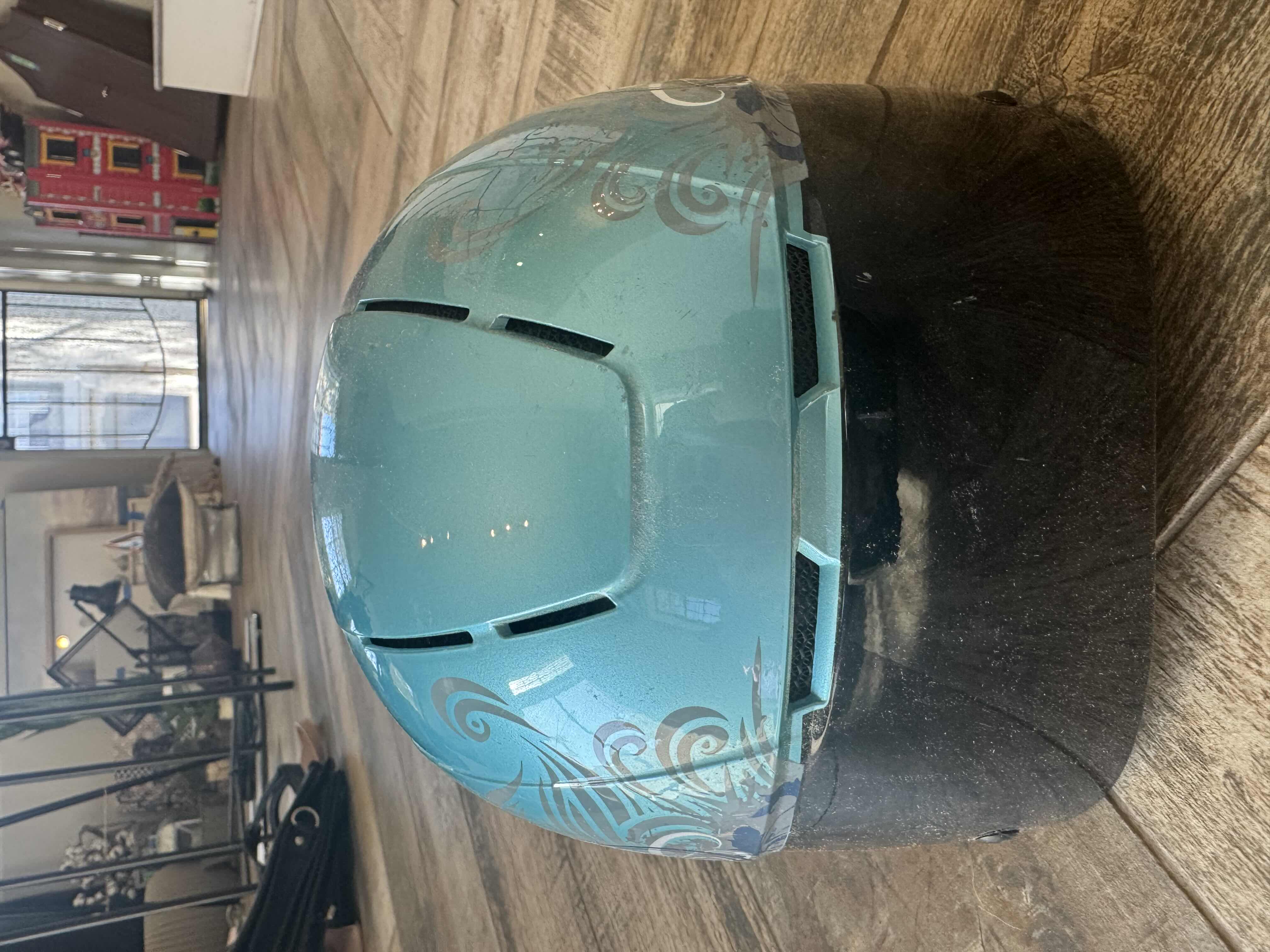 Photo 1 of TROXEL SPIRIT RIDING HELMET TEAL/BLACK