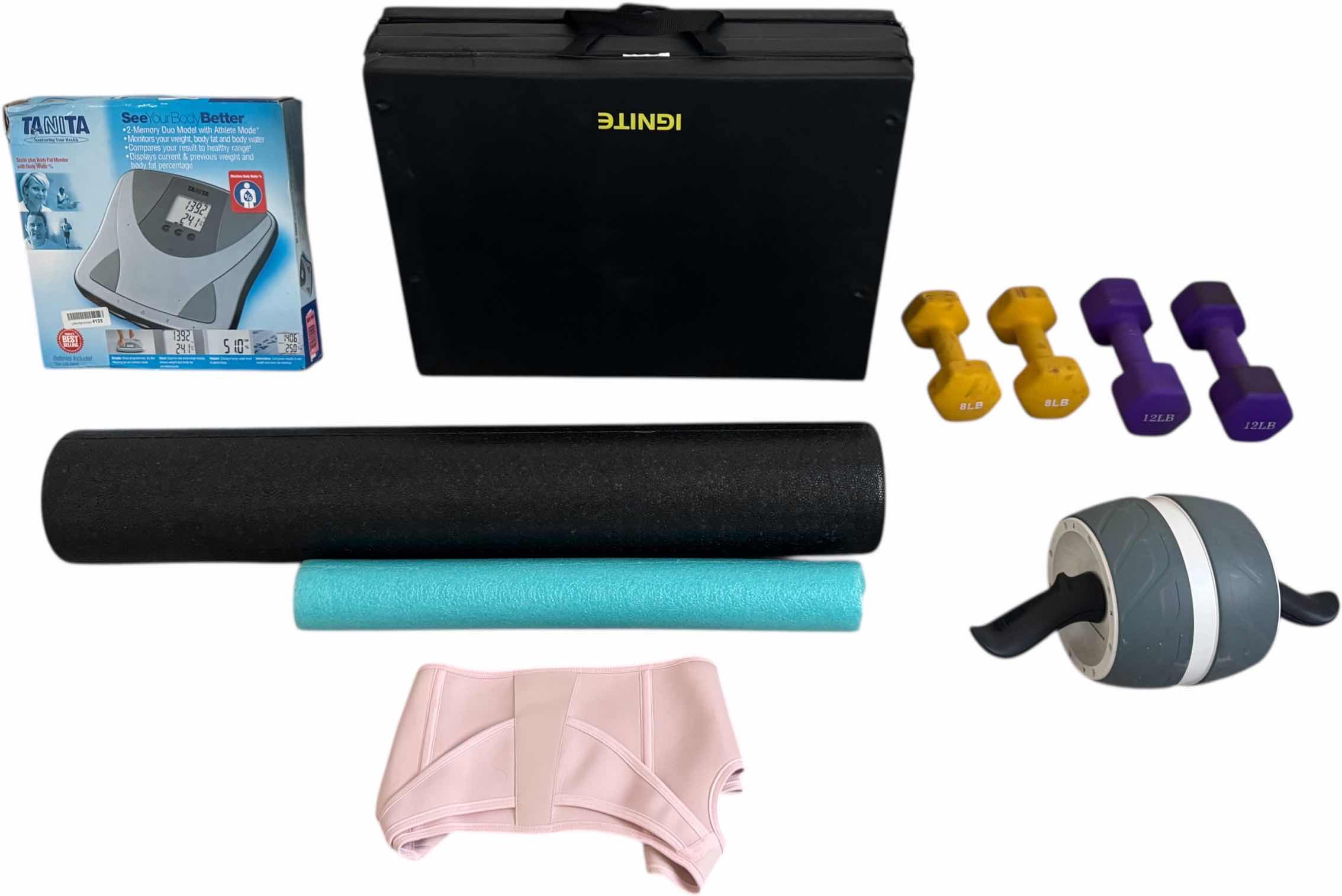 Photo 1 of WORK OUT EQUIPMENT, HAND WEIGHTS
